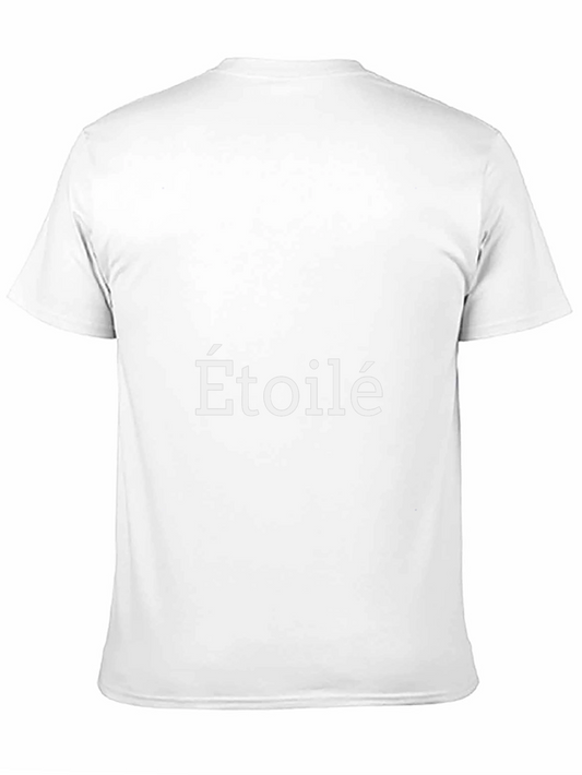 Camiseta Negra Estampada Étoilé