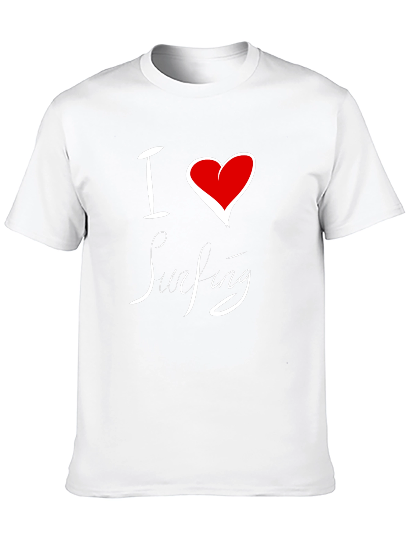 Camiseta Negra I Love Surfing