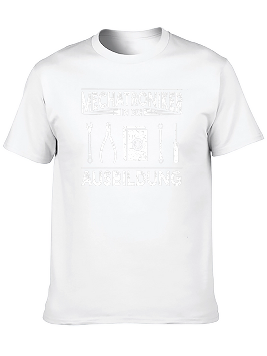 Camiseta Negra Mechatroniker Ausbildung