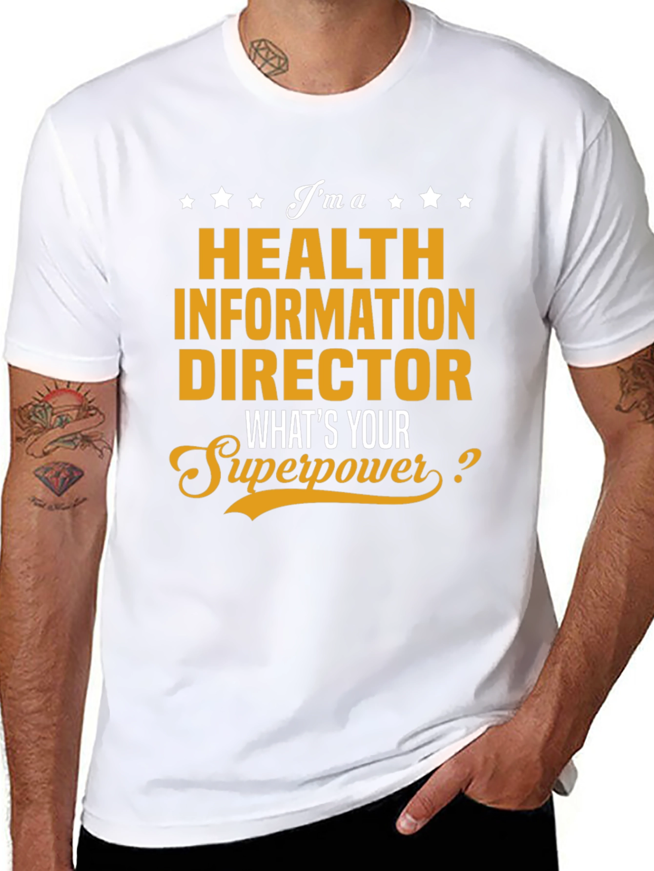 Camiseta Health Information Director - Superpoder