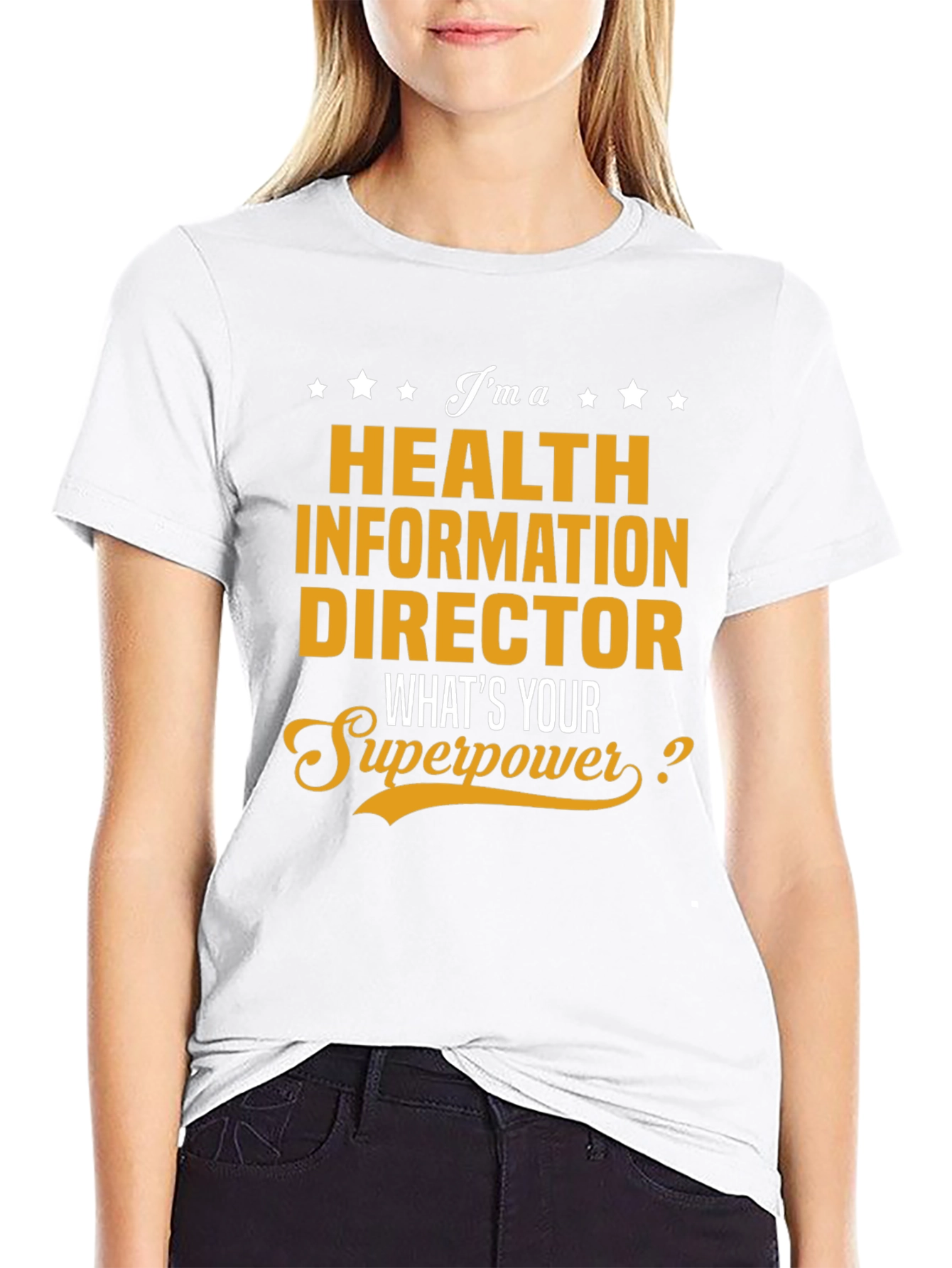 Camiseta Health Information Director - Superpoder