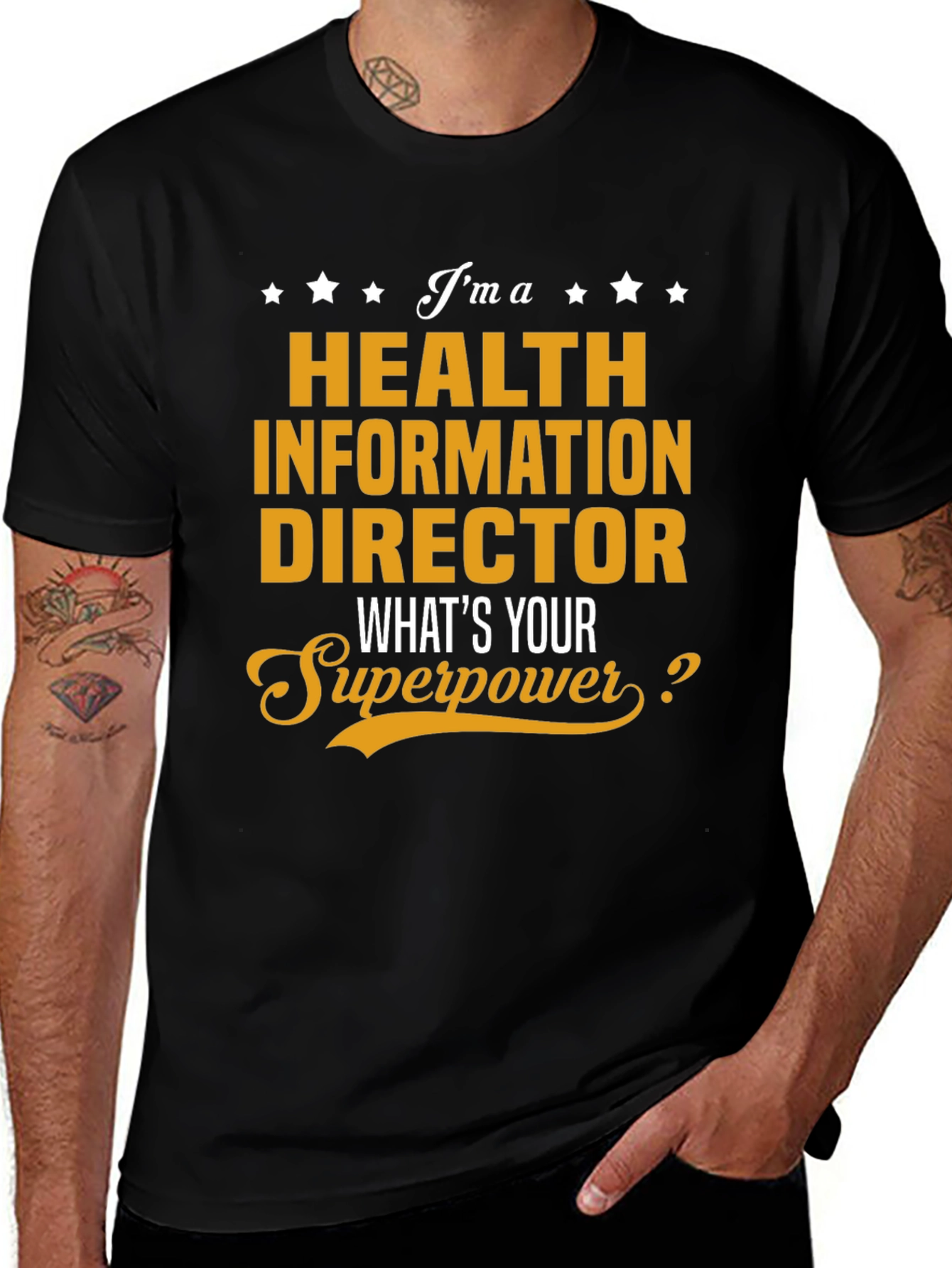Camiseta Health Information Director - Superpoder