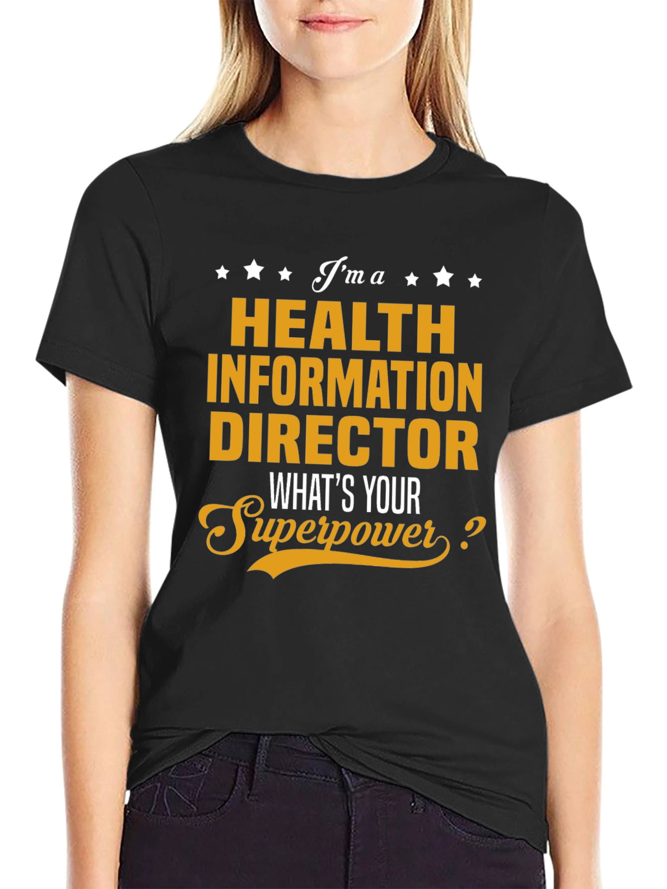 Camiseta Health Information Director - Superpoder