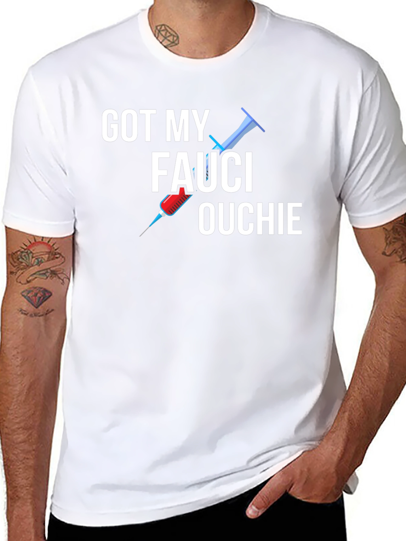 Camiseta Got My Fauci Ouchie