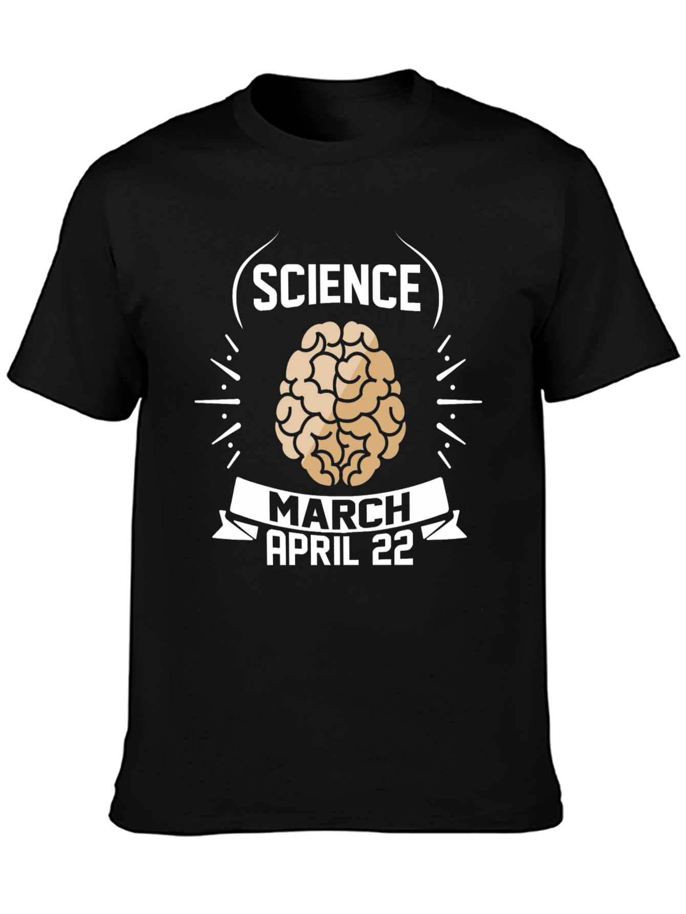 Camiseta Ciencia Marzo Abril 22 Diseño Cerebral