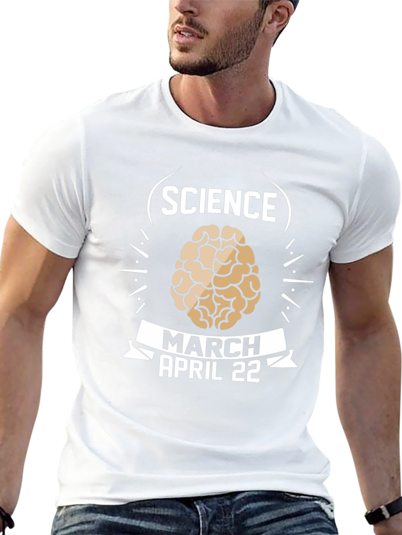Camiseta Ciencia Marzo Abril 22 Diseño Cerebral