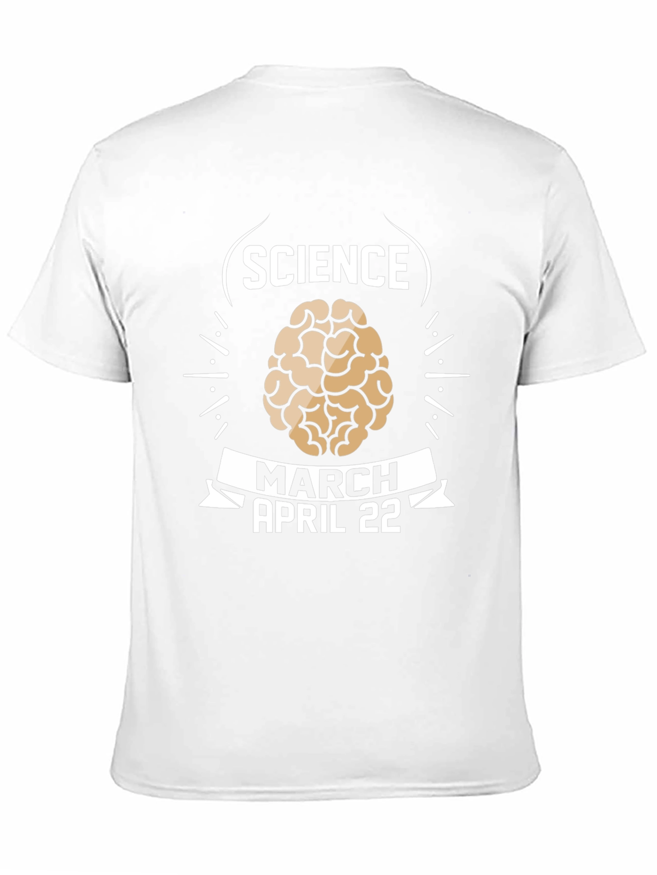 Camiseta Ciencia Marzo Abril 22 Diseño Cerebral