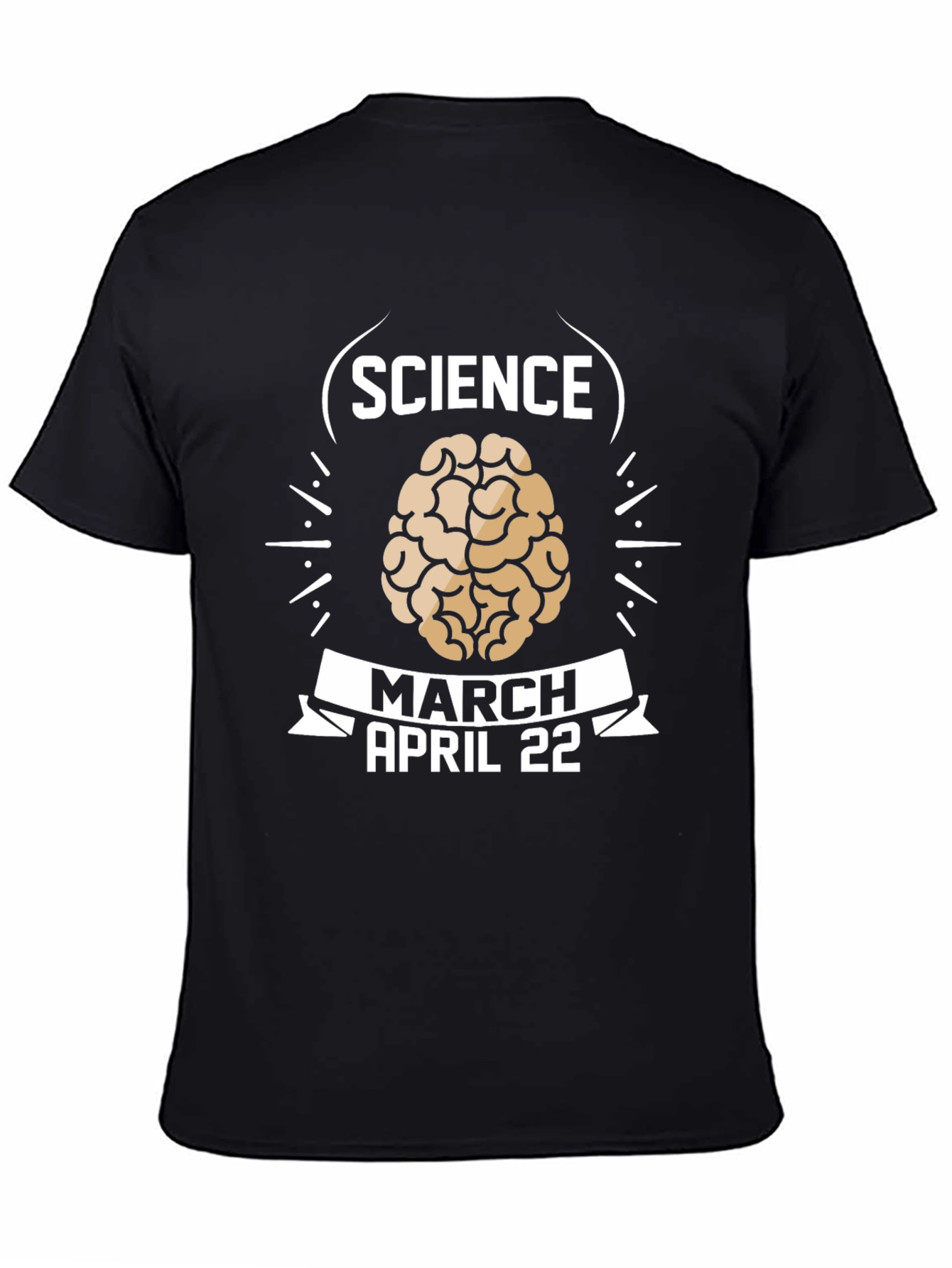 Camiseta Ciencia Marzo Abril 22 Diseño Cerebral