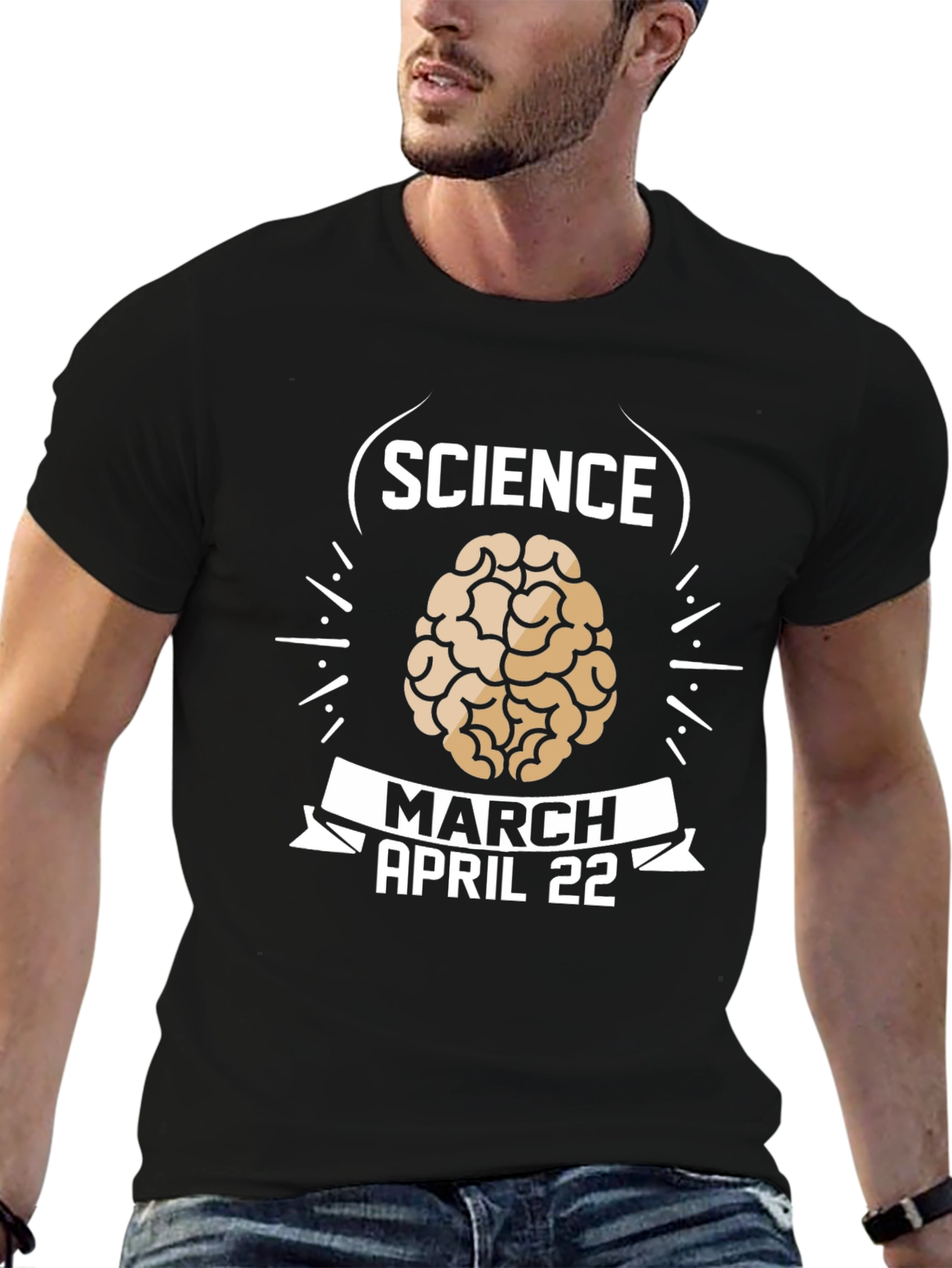 Camiseta Ciencia Marzo Abril 22 Diseño Cerebral
