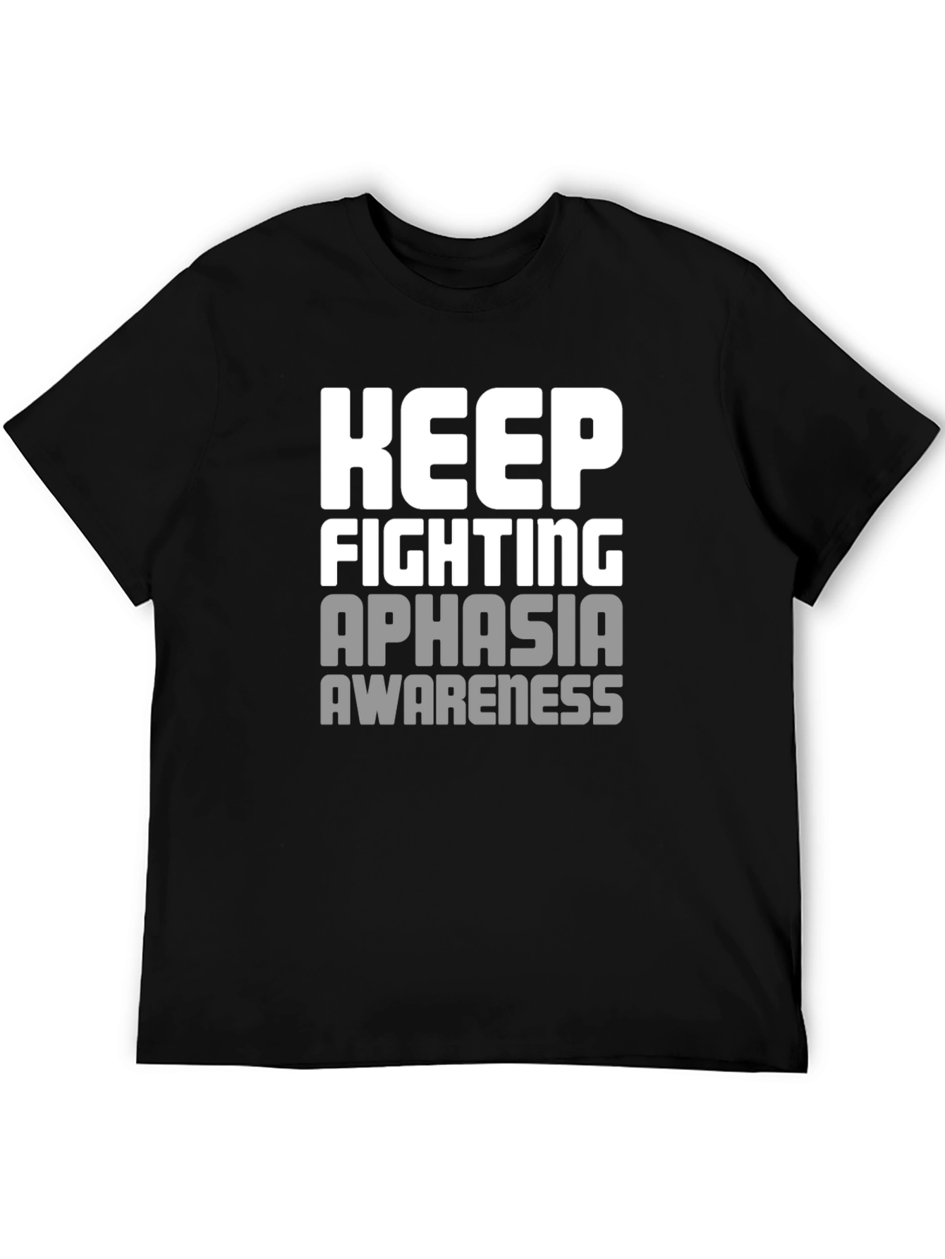 Camiseta Keep Fighting Aphasia Awareness