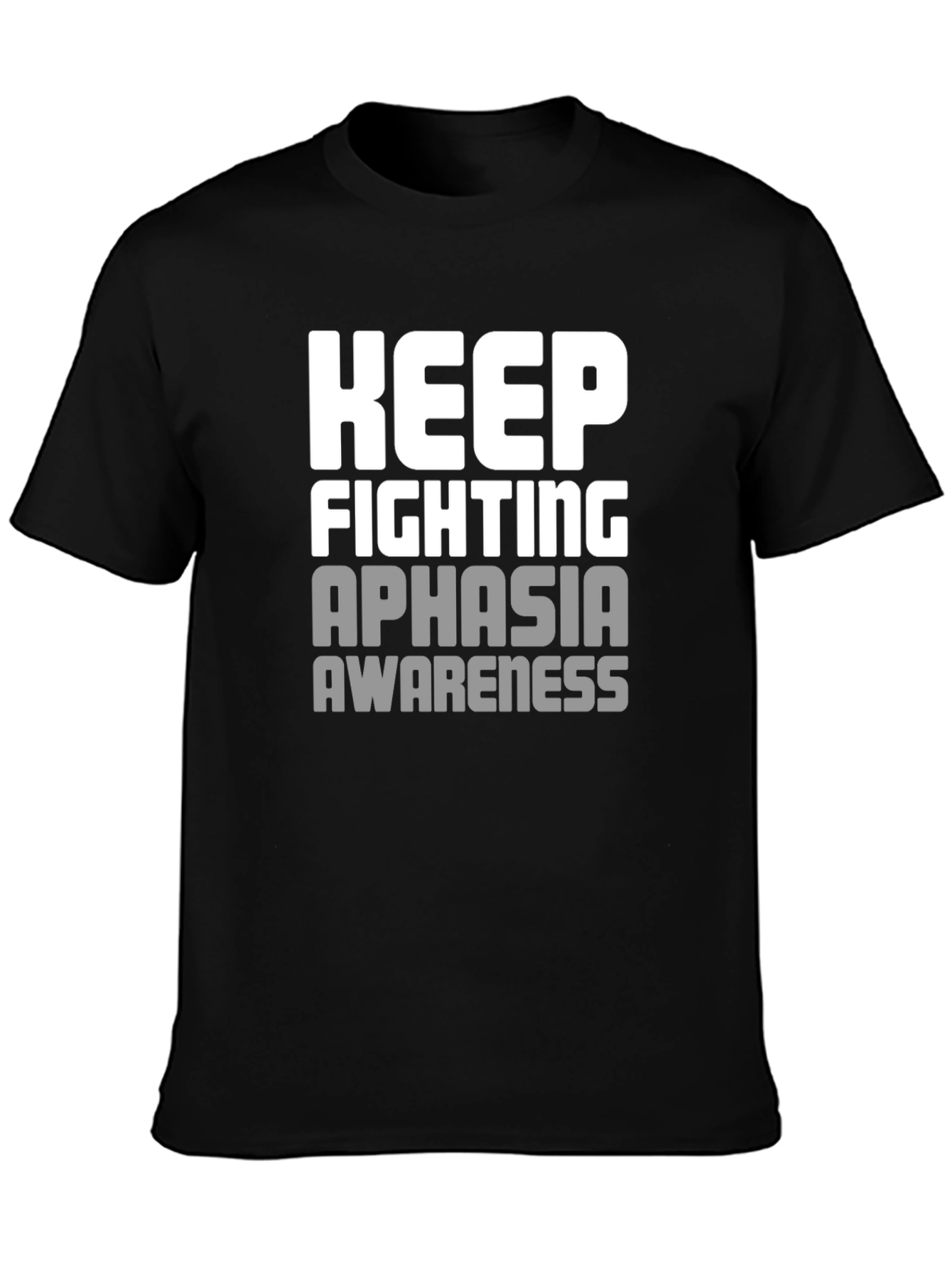 Camiseta Keep Fighting Aphasia Awareness