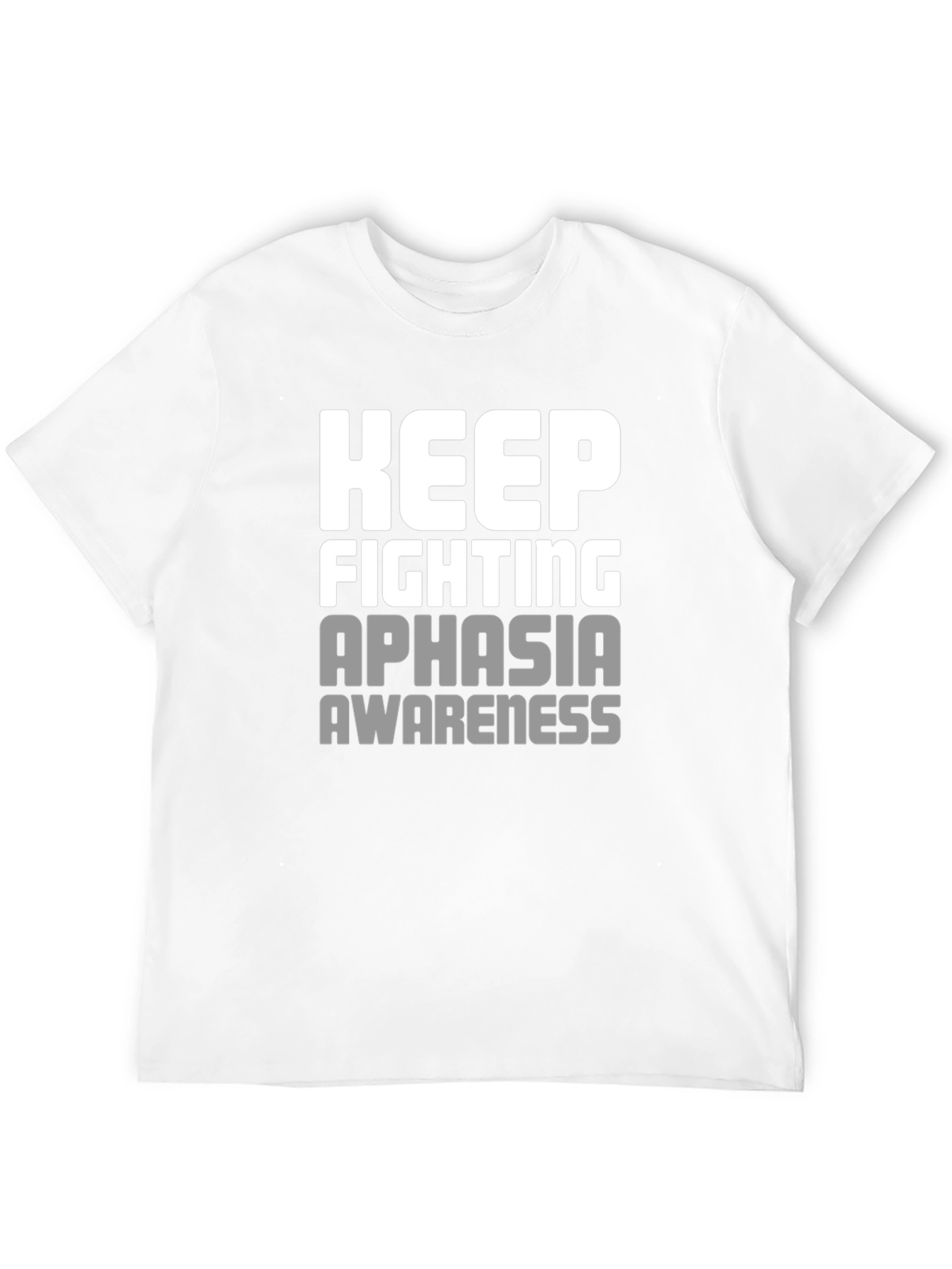 Camiseta Keep Fighting Aphasia Awareness