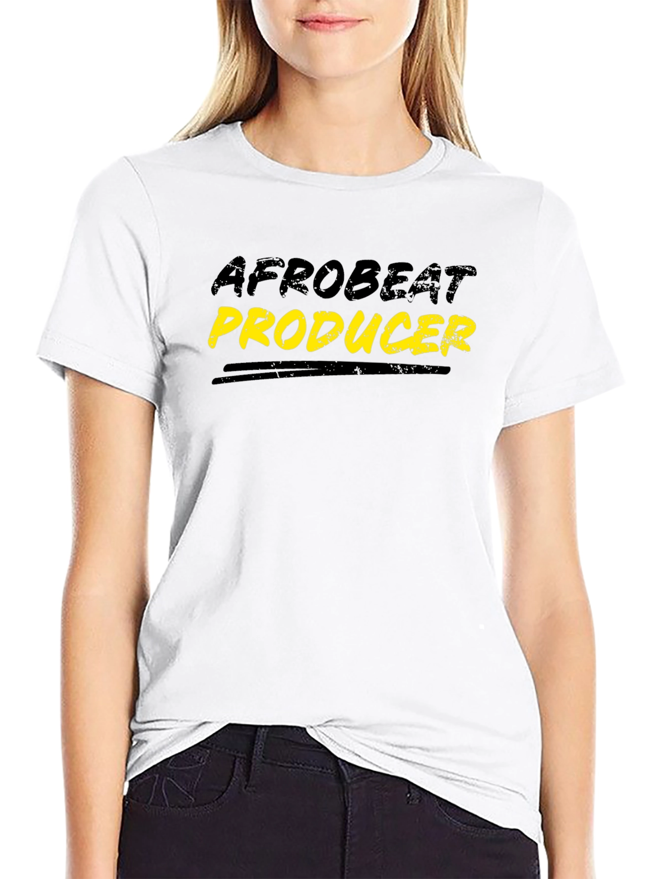 Camiseta Negra Afrobeats Producer - Estilo Urbano
