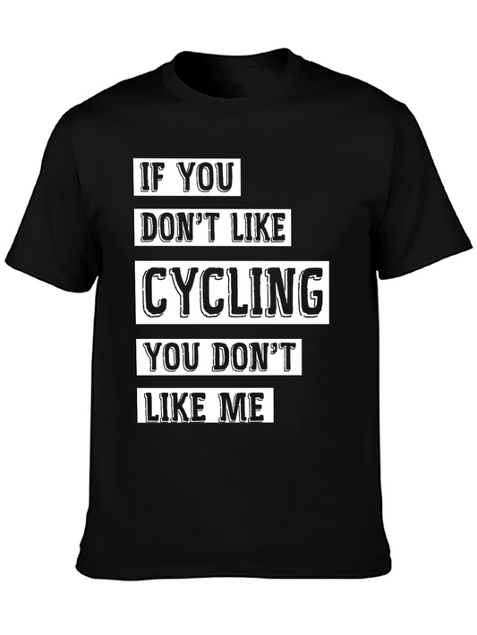 Camiseta Negra Ciclismo: Si No Te Gusta No Me Gustas
