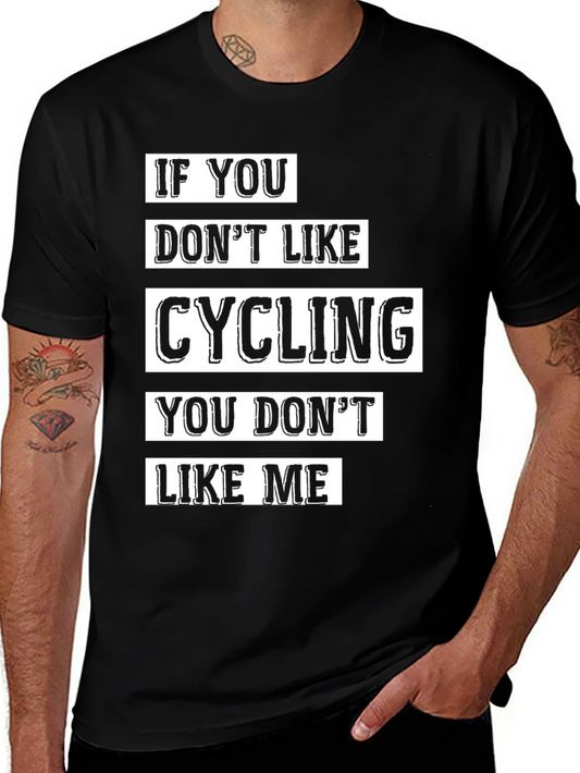 Camiseta Negra Ciclismo: Si No Te Gusta No Me Gustas