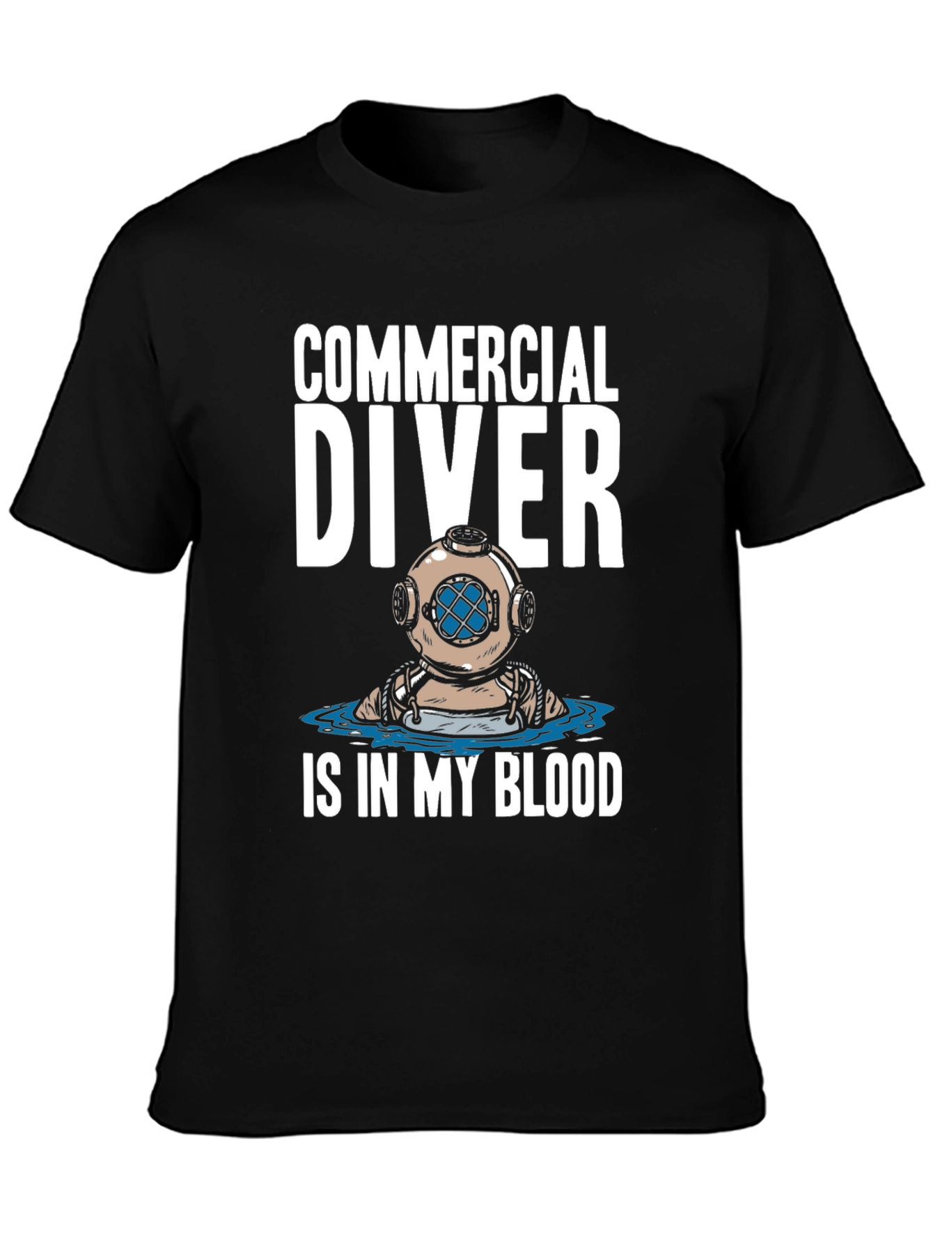 Camiseta Buceo Comercial: En mi sangre