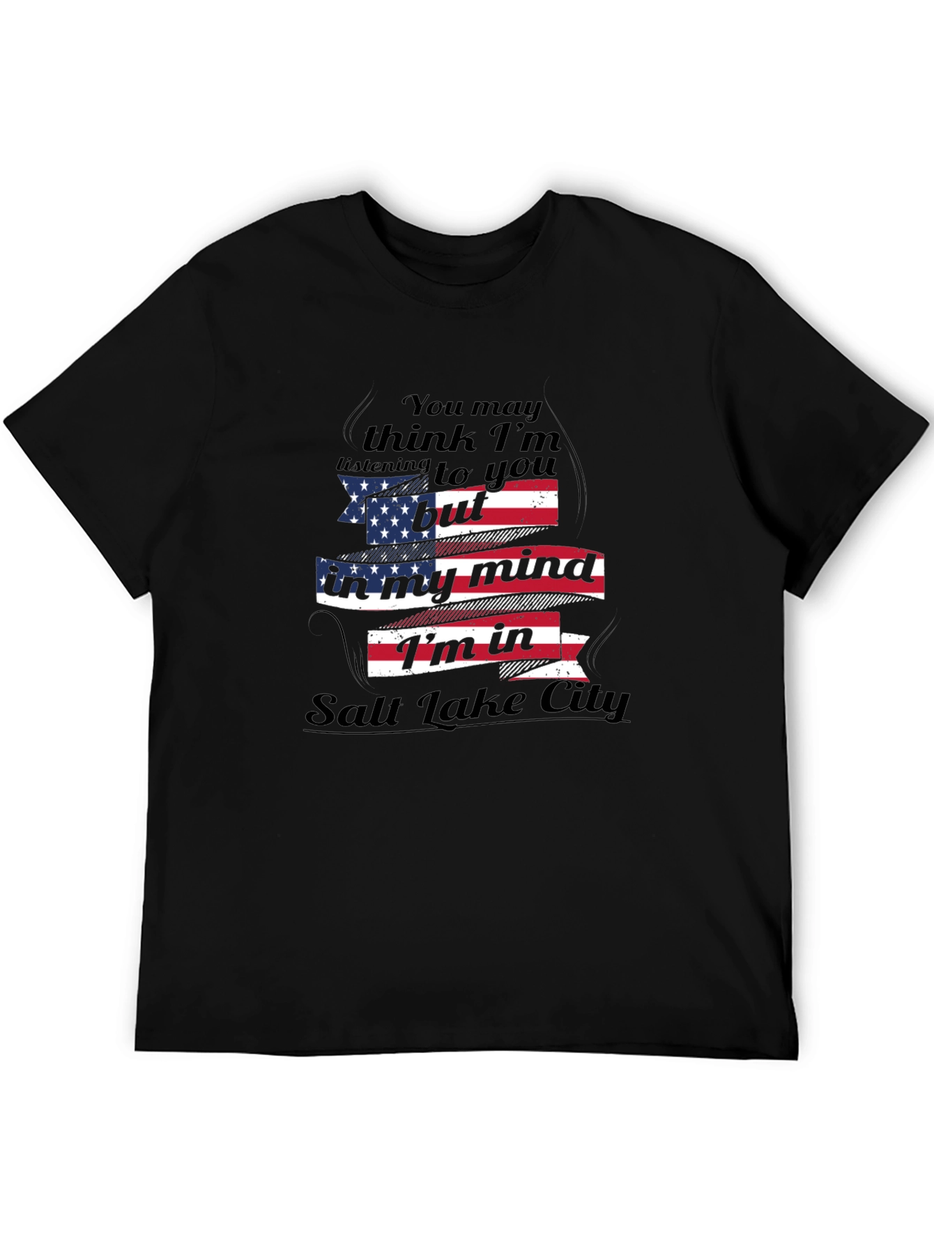 Camiseta Hombre - Salt Lake City USA