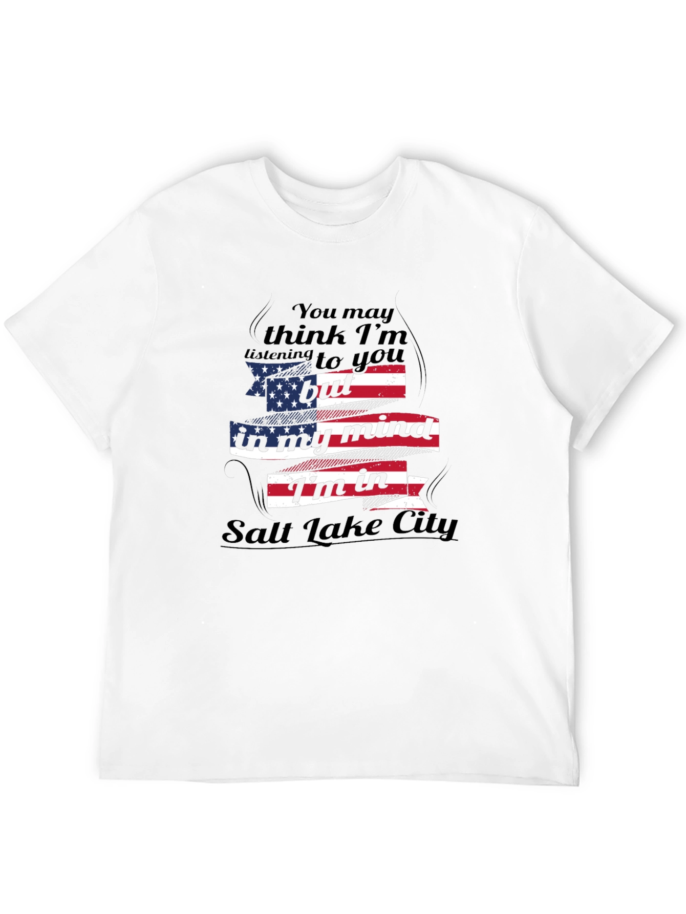 Camiseta Hombre - Salt Lake City USA