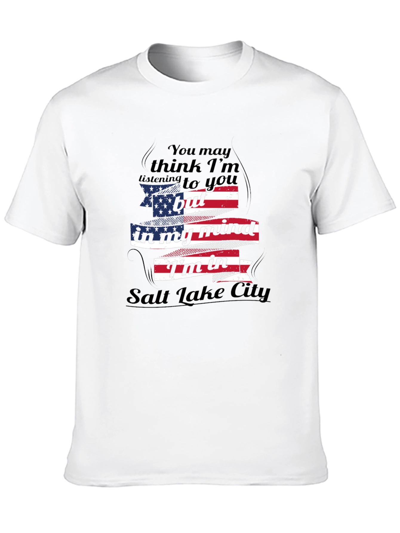 Camiseta Hombre - Salt Lake City USA