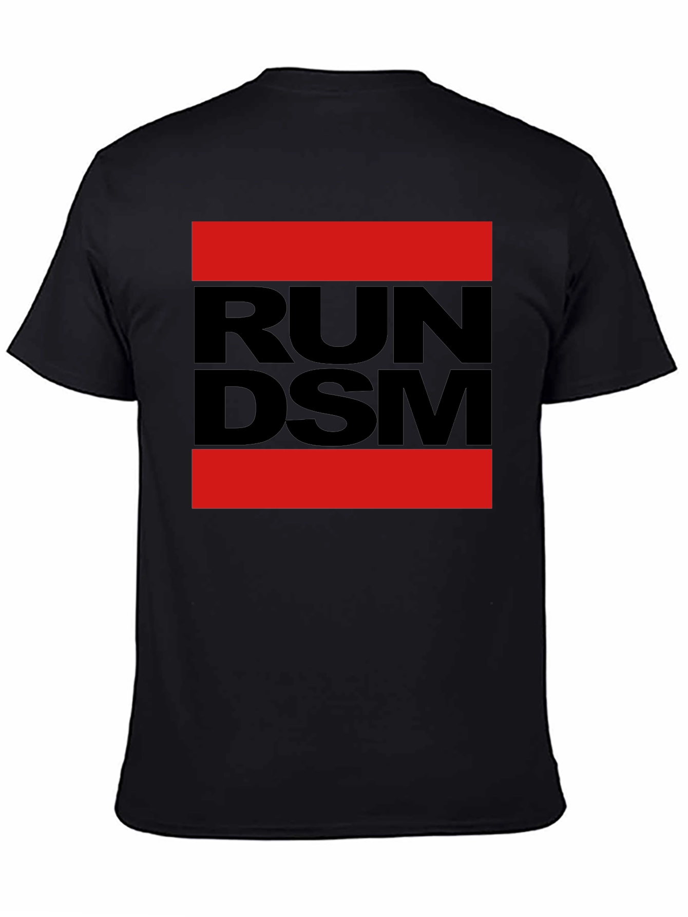Camiseta RUN DSM Negra y Roja para Hombre