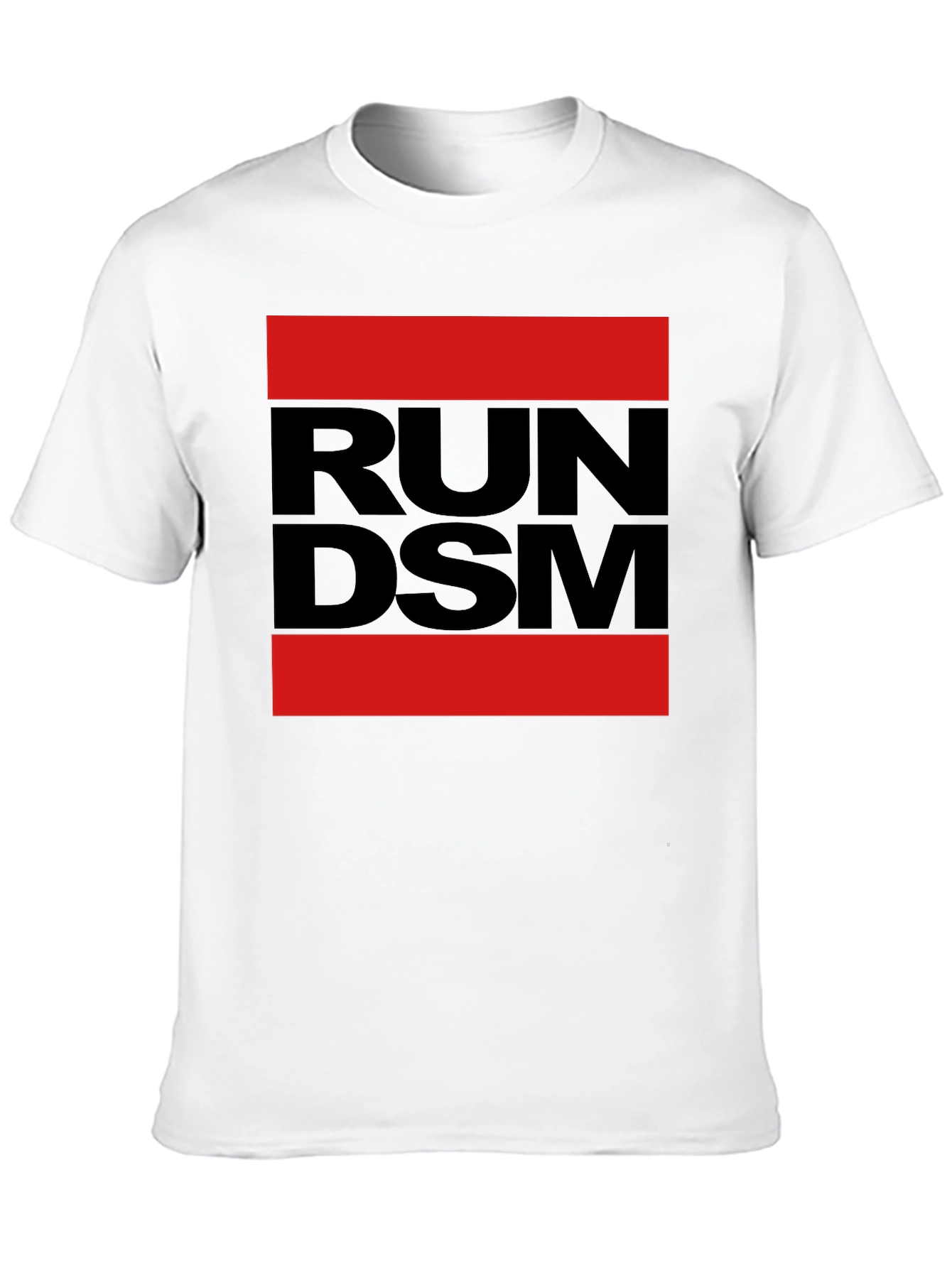 Camiseta RUN DSM Negra y Roja para Hombre