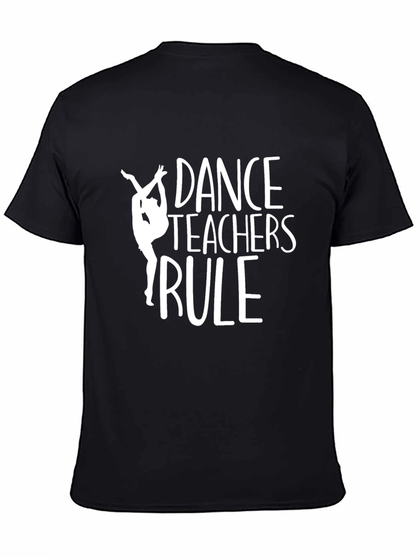 Camiseta Negra Dance Teachers Rule