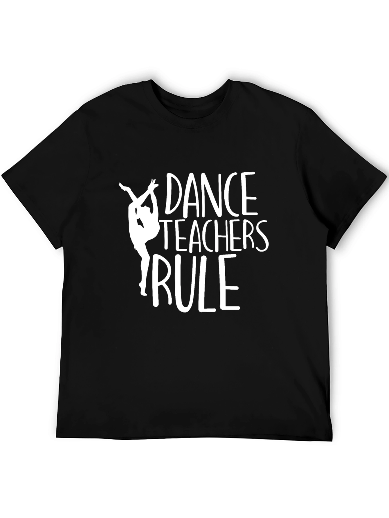 Camiseta Negra Dance Teachers Rule
