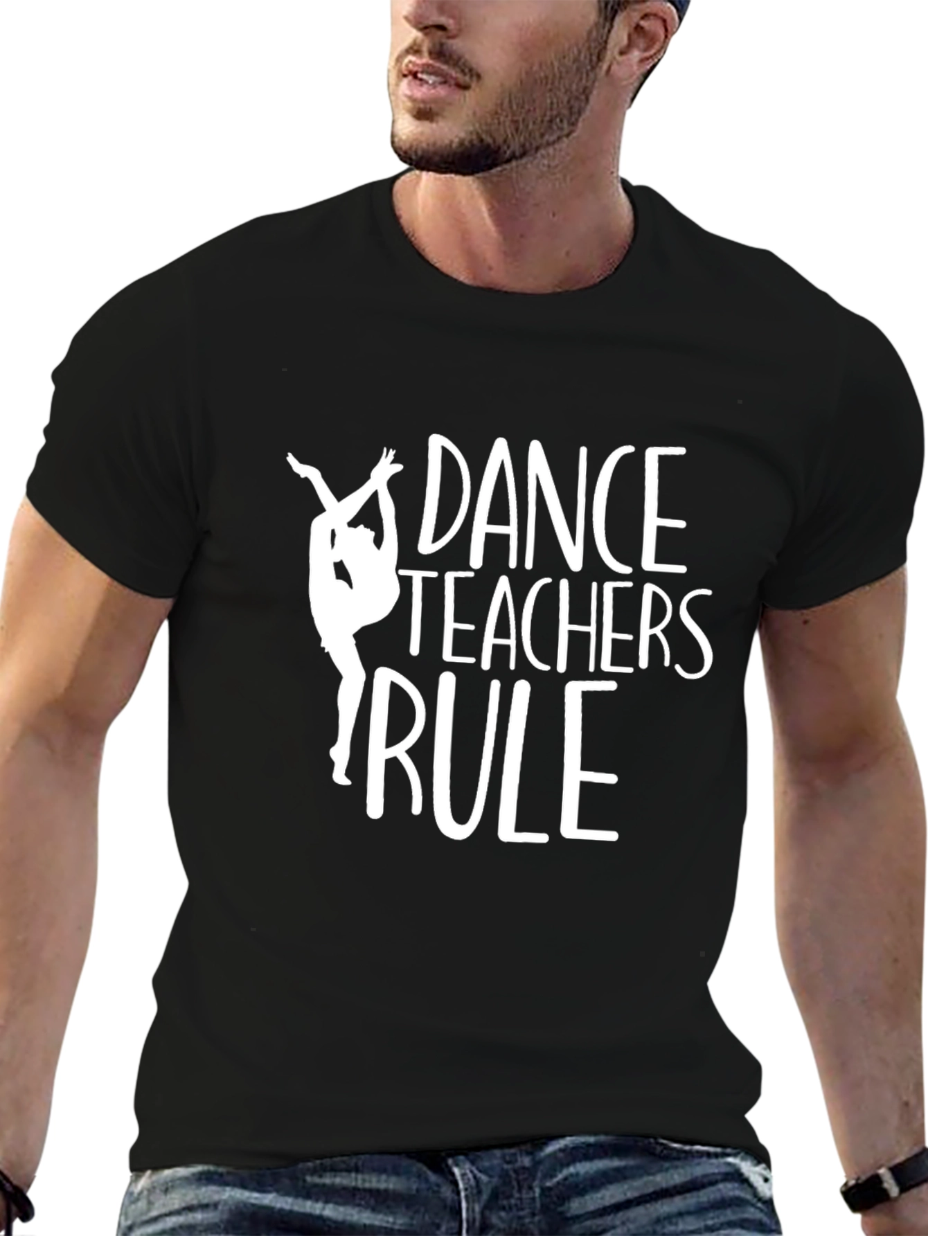 Camiseta Negra Dance Teachers Rule