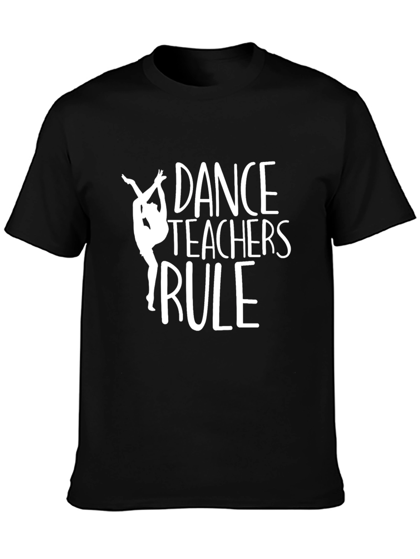 Camiseta Negra Dance Teachers Rule