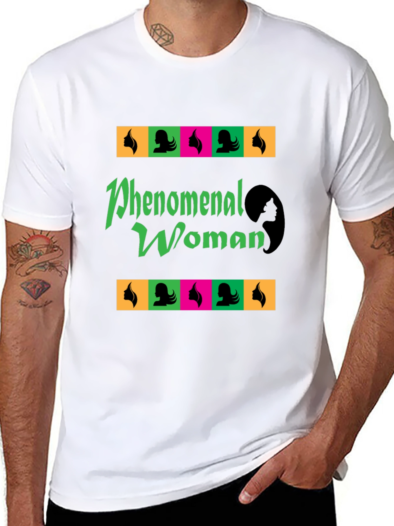 Camiseta Mujer Fenomenal - Diseño Gráfico Vibrante