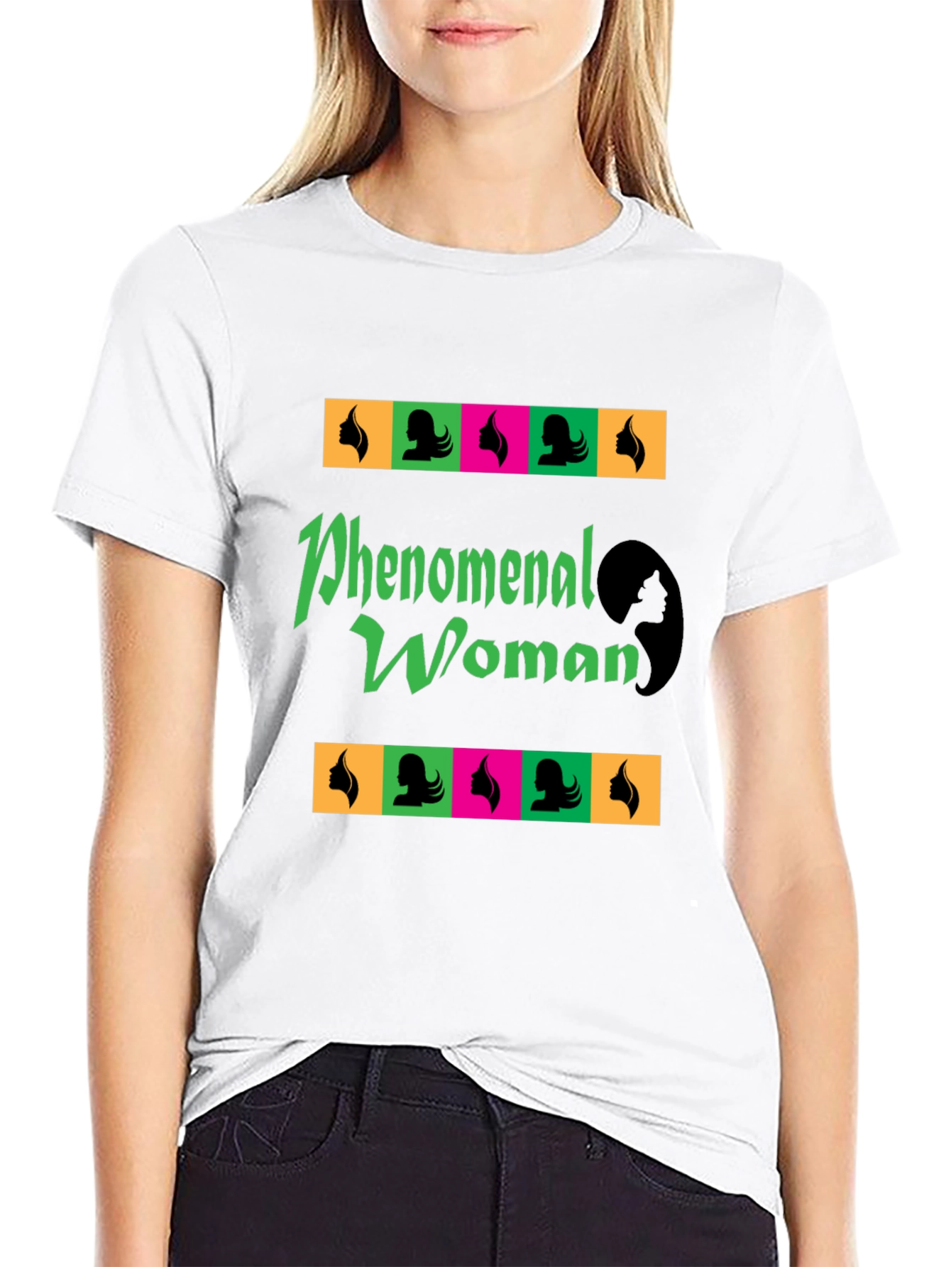 Camiseta Mujer Fenomenal - Diseño Gráfico Vibrante