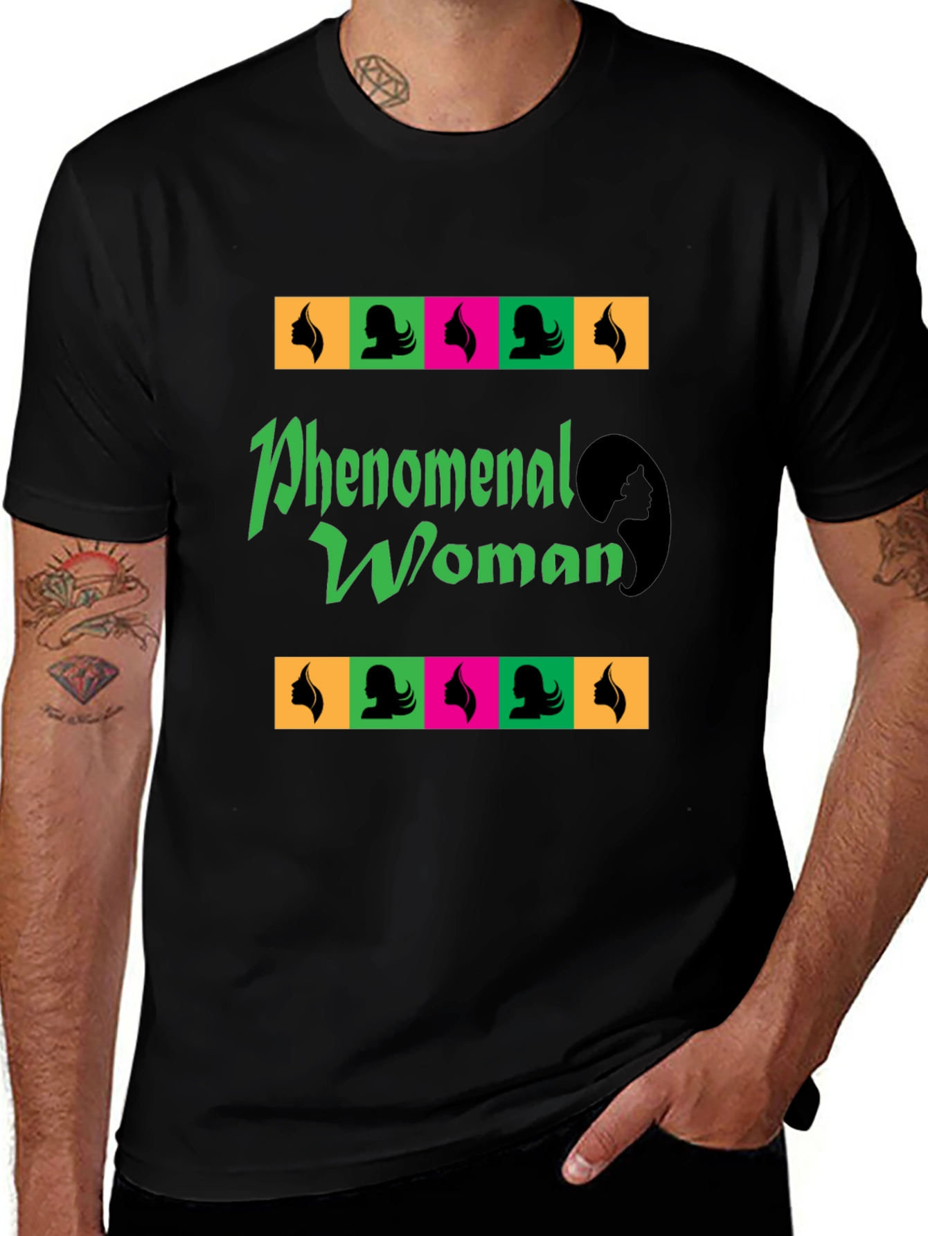 Camiseta Mujer Fenomenal - Diseño Gráfico Vibrante