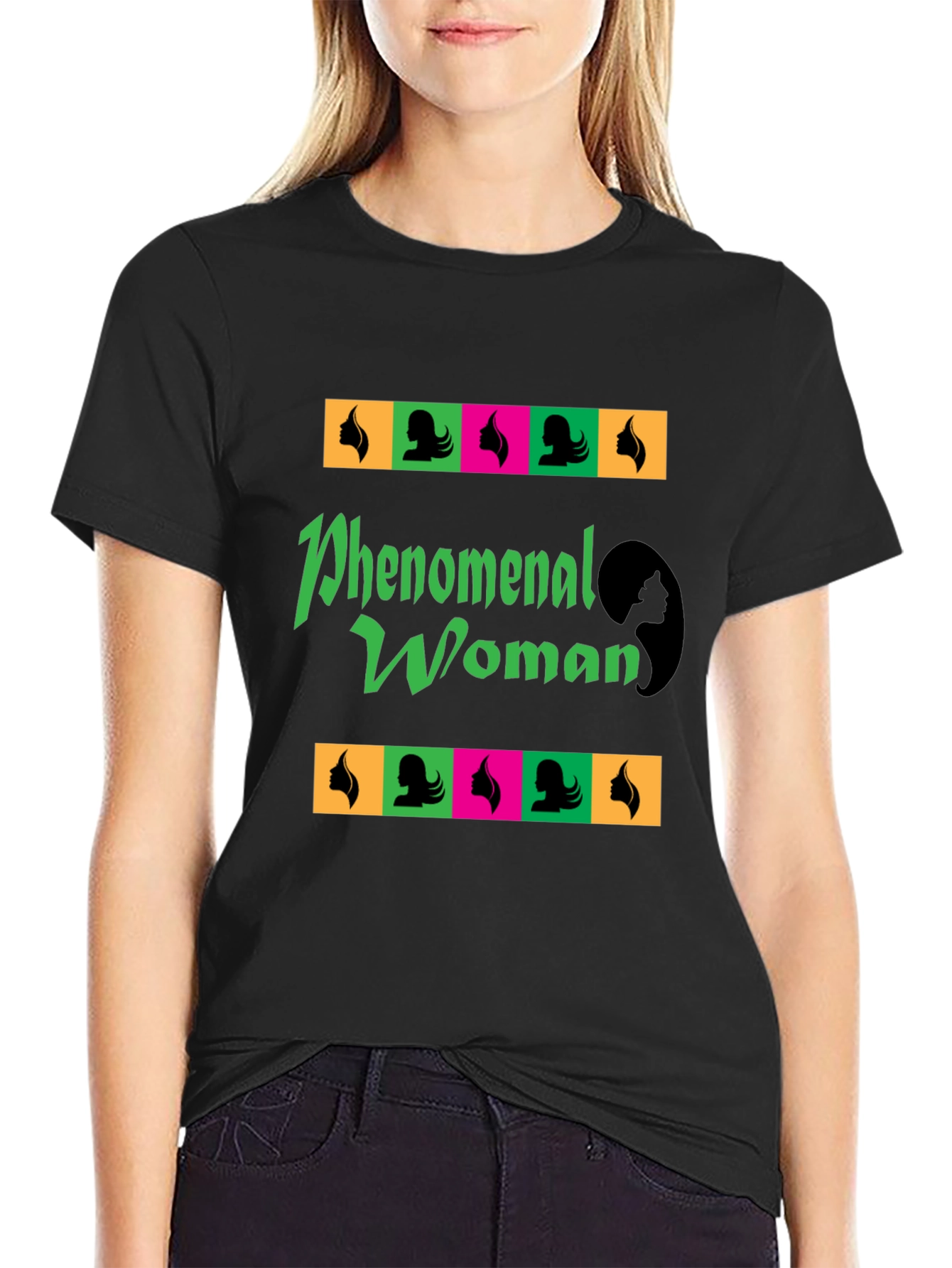 Camiseta Mujer Fenomenal - Diseño Gráfico Vibrante