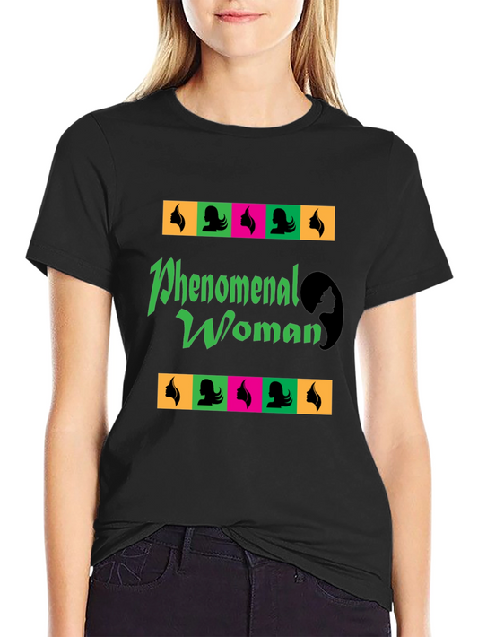Camiseta Mujer Fenomenal - Diseño Gráfico Vibrante