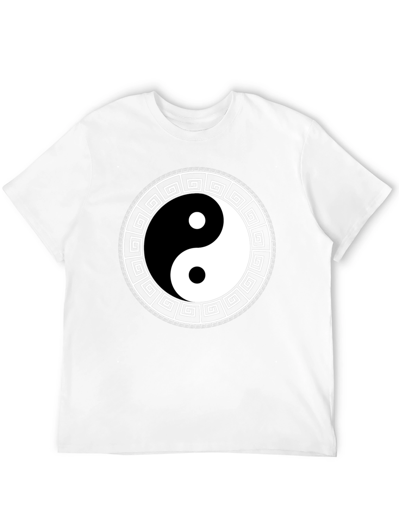 Camiseta Yin Yang para Hombre - Diseño Circular