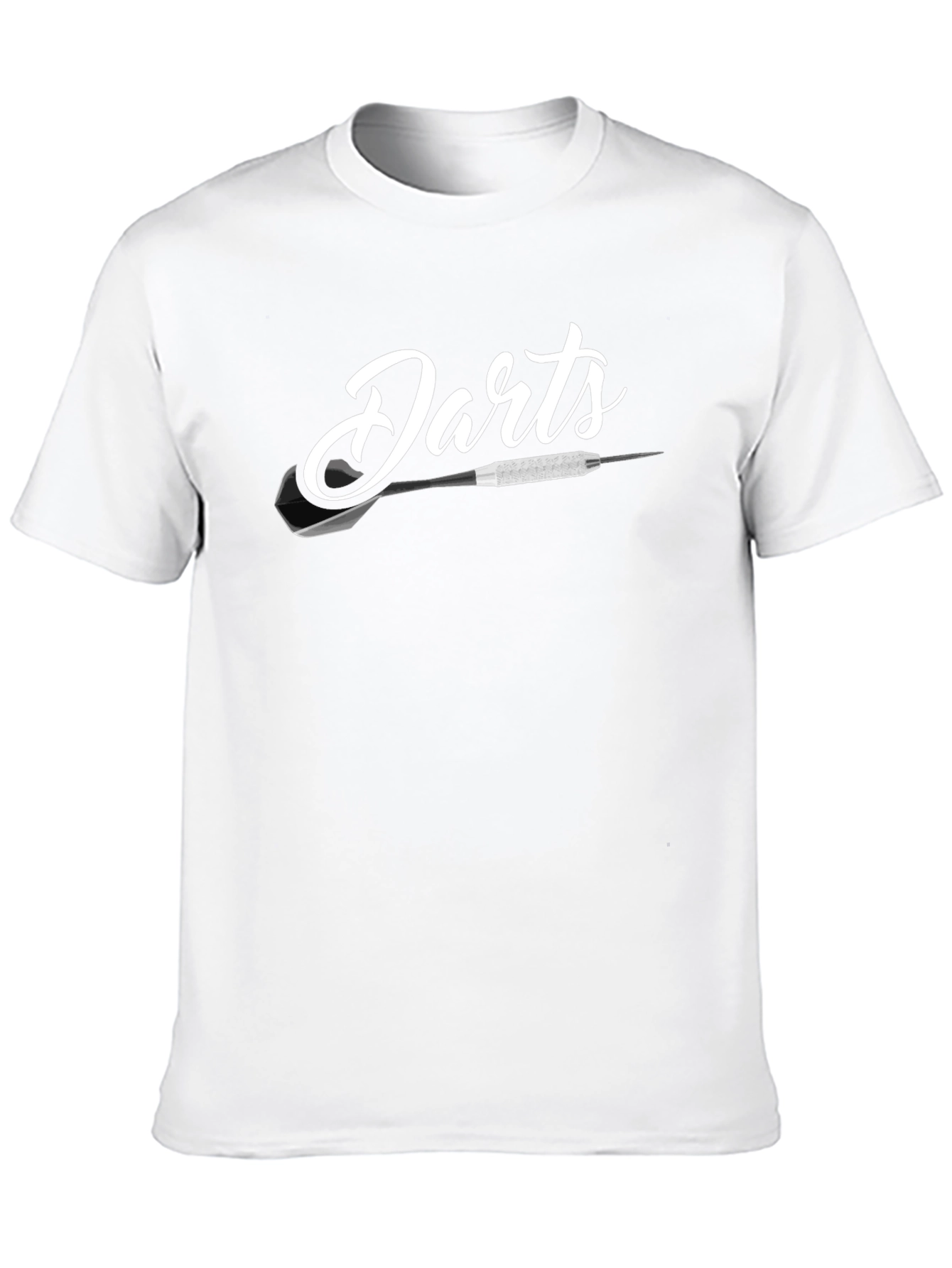 Camiseta Negra Darts para Jugadores de Dardos