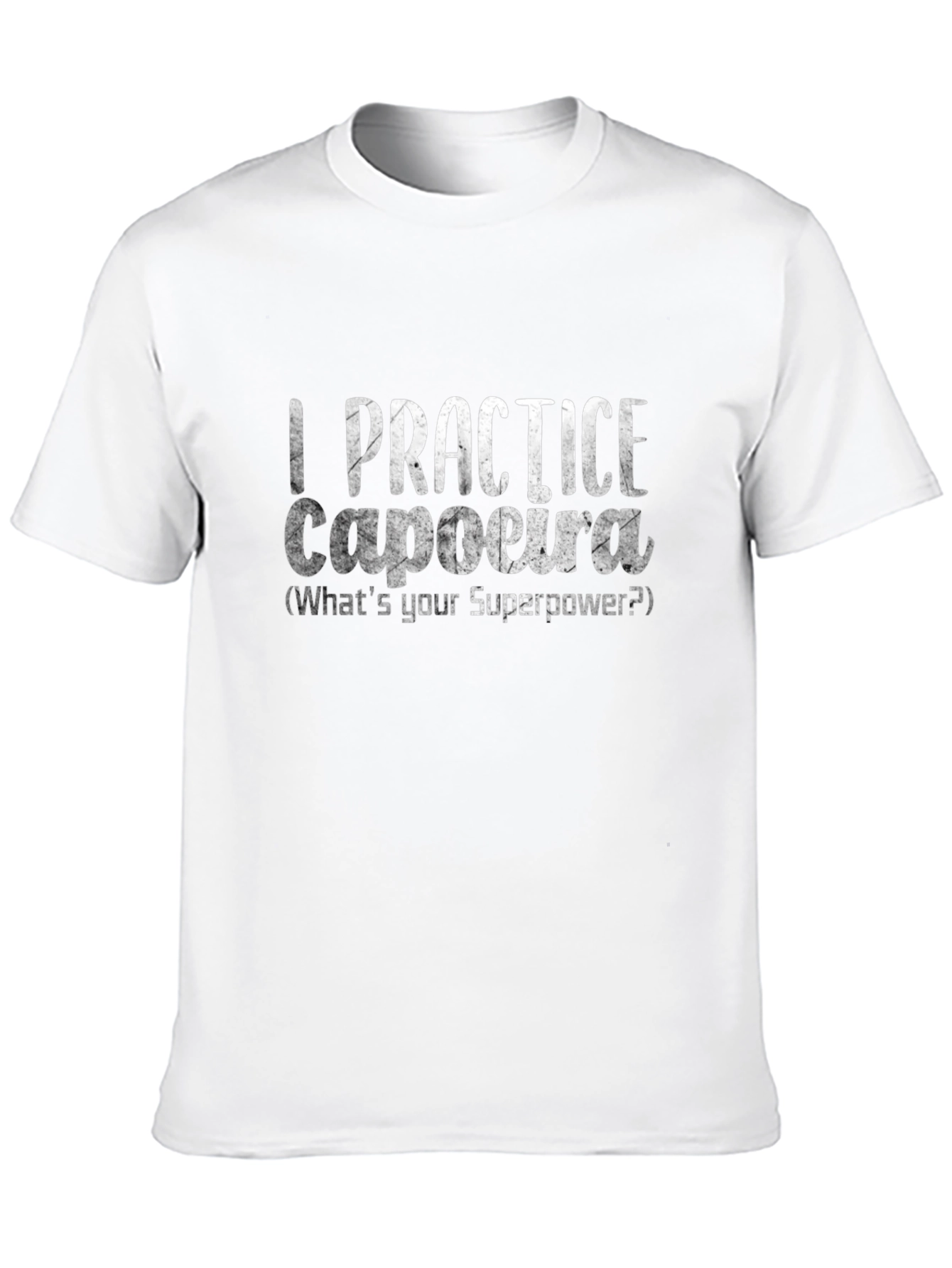Camiseta Negra de Capoeira - ¿Cuál Es Tu Superpoder?