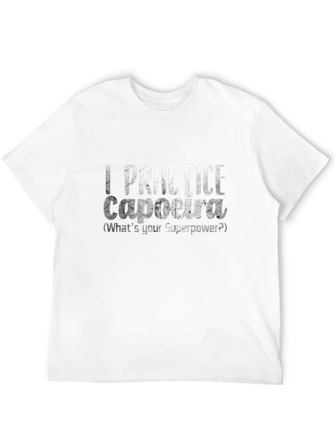 Camiseta Negra de Capoeira - ¿Cuál Es Tu Superpoder?