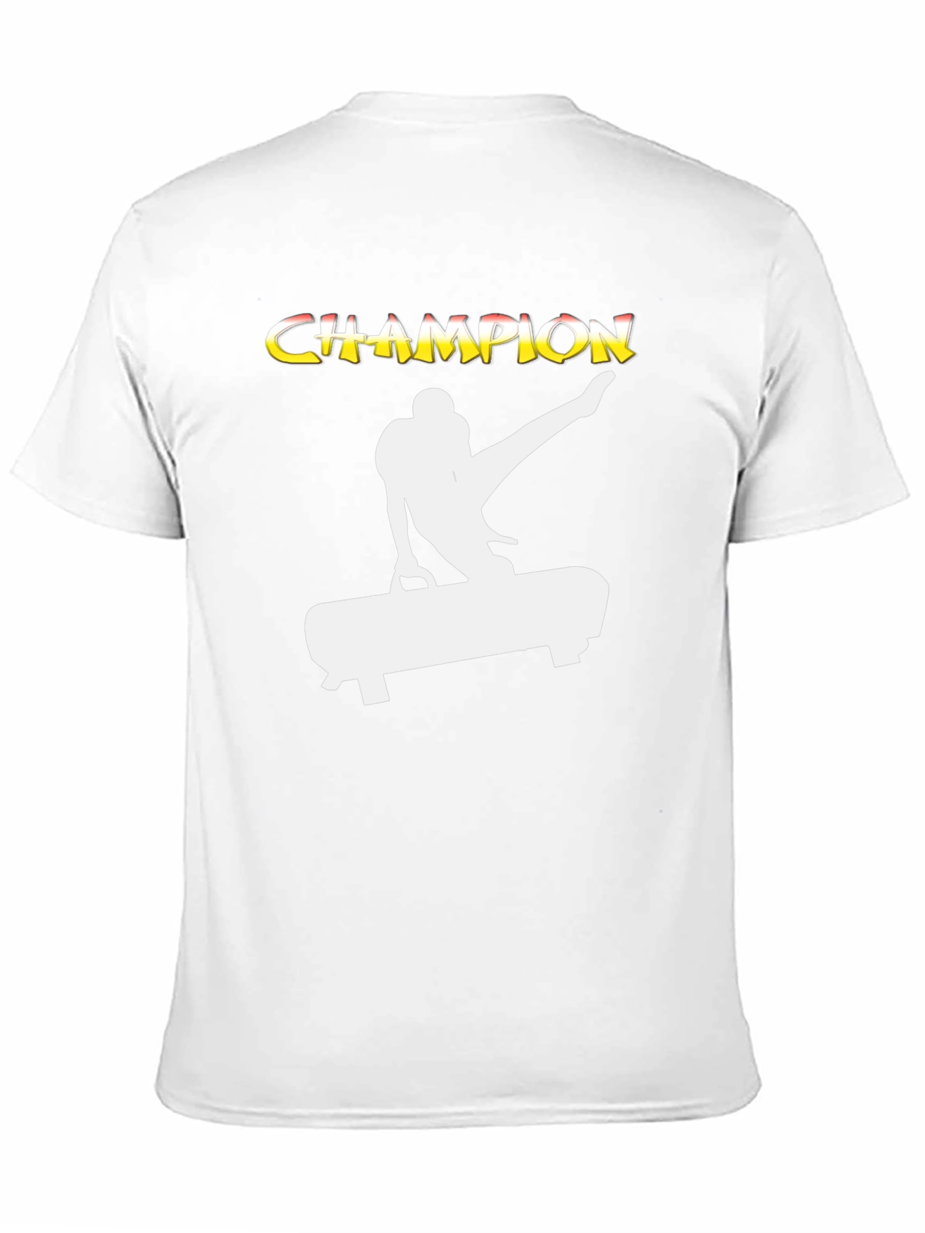 Camiseta Negra Champion Gimnasta