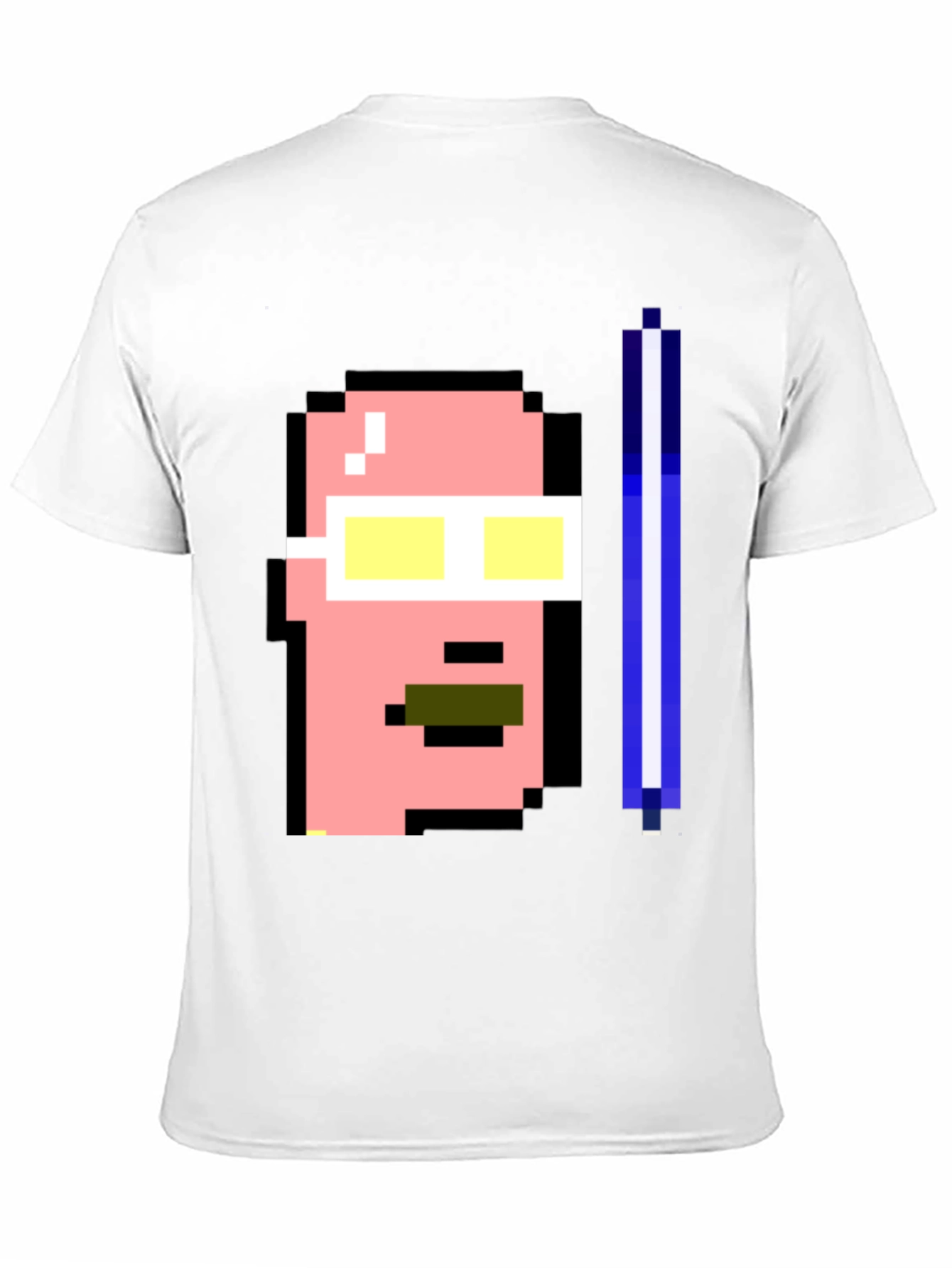 Camiseta Negra Pixelada