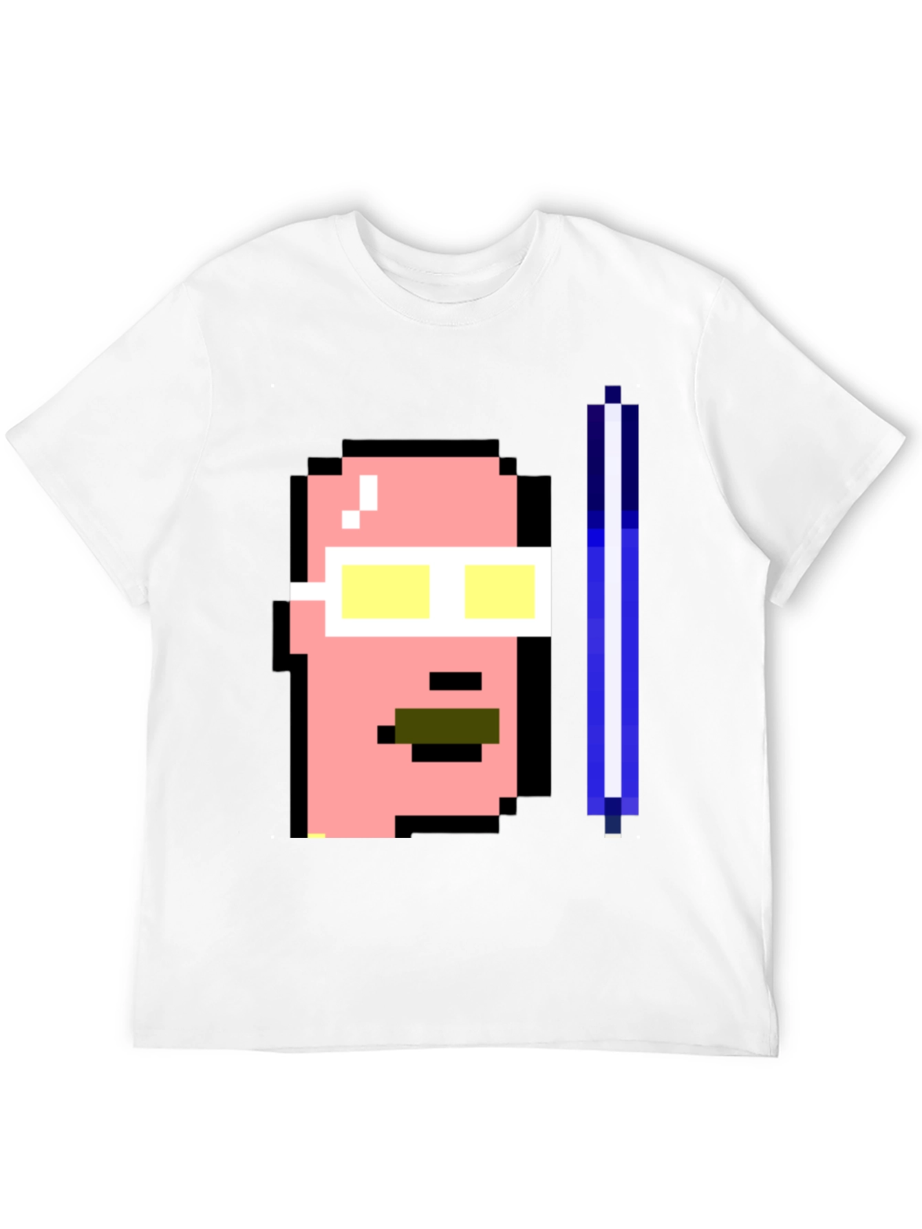 Camiseta Negra Pixelada