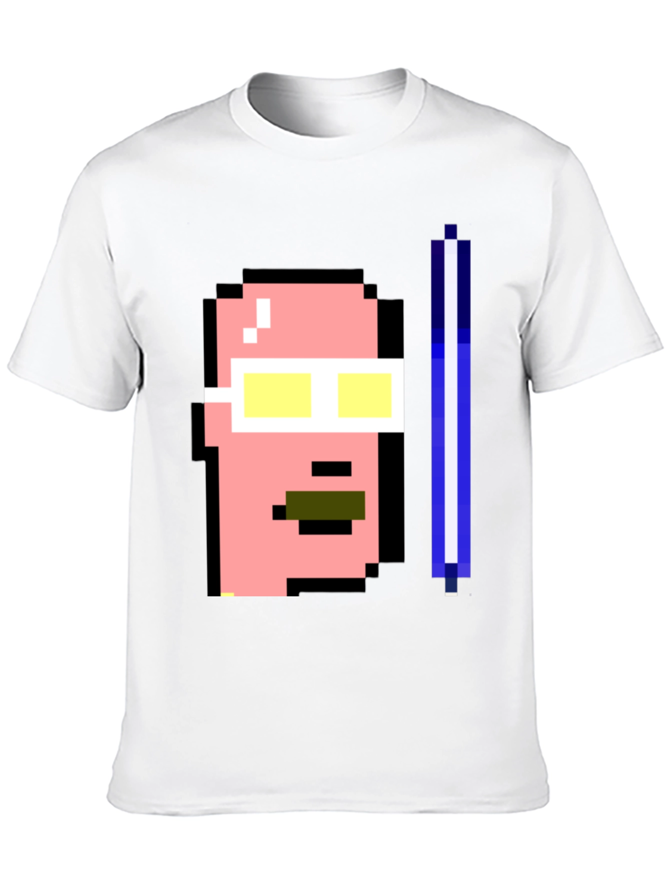 Camiseta Negra Pixelada