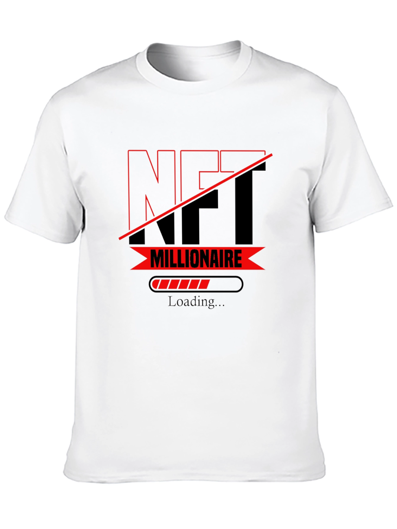 Camiseta Hombre NFT Millionaire - Estilo Casual