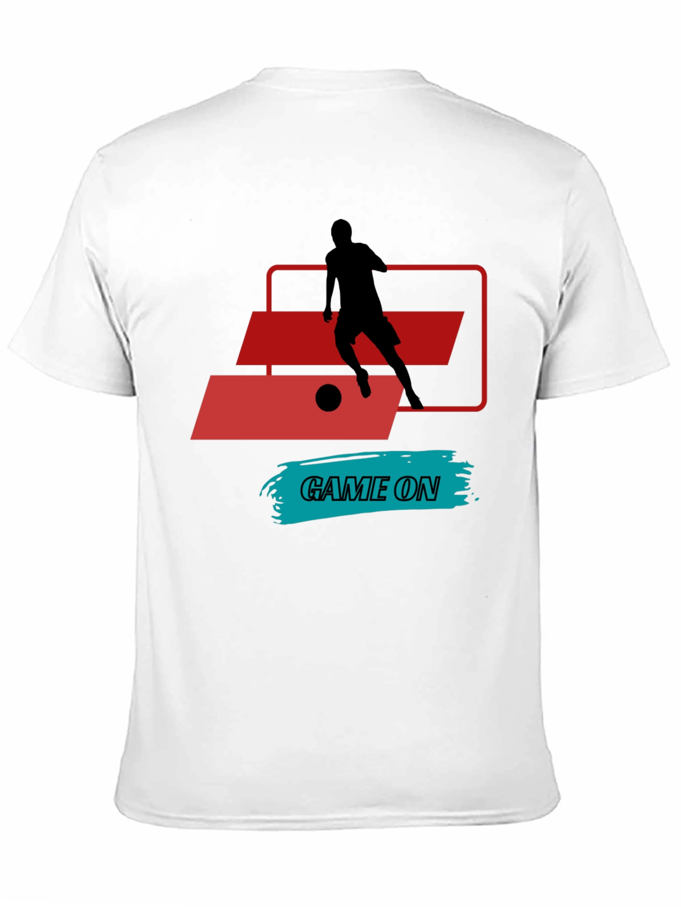 Camiseta Deportiva Negra - ¡Game On!