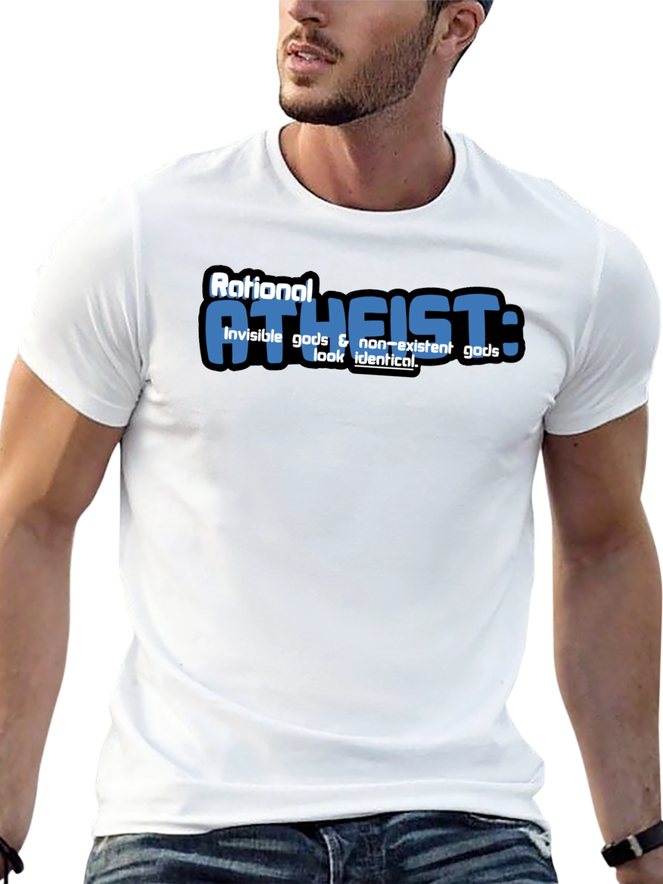 Camiseta Ateísta Racional - Diseño Único