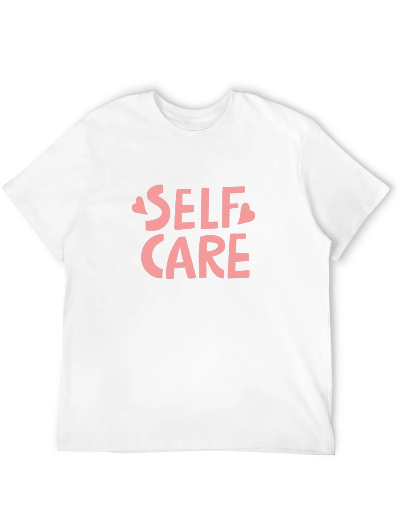 Camiseta Negra con Diseño Self Care