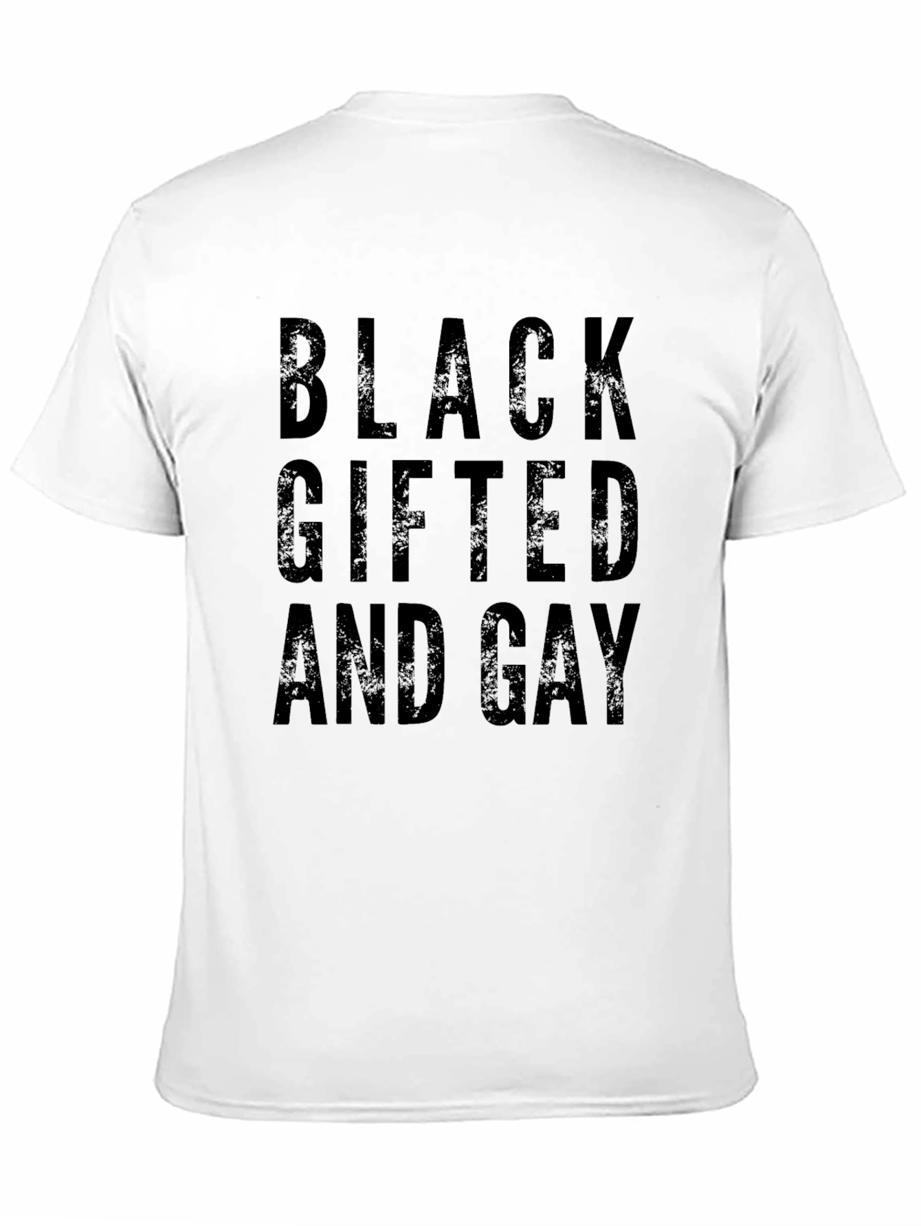 Camiseta Negra Black Gifted and Gay