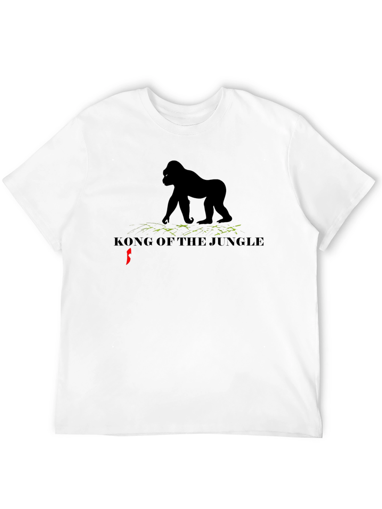 Camiseta Negra King Kong Selva