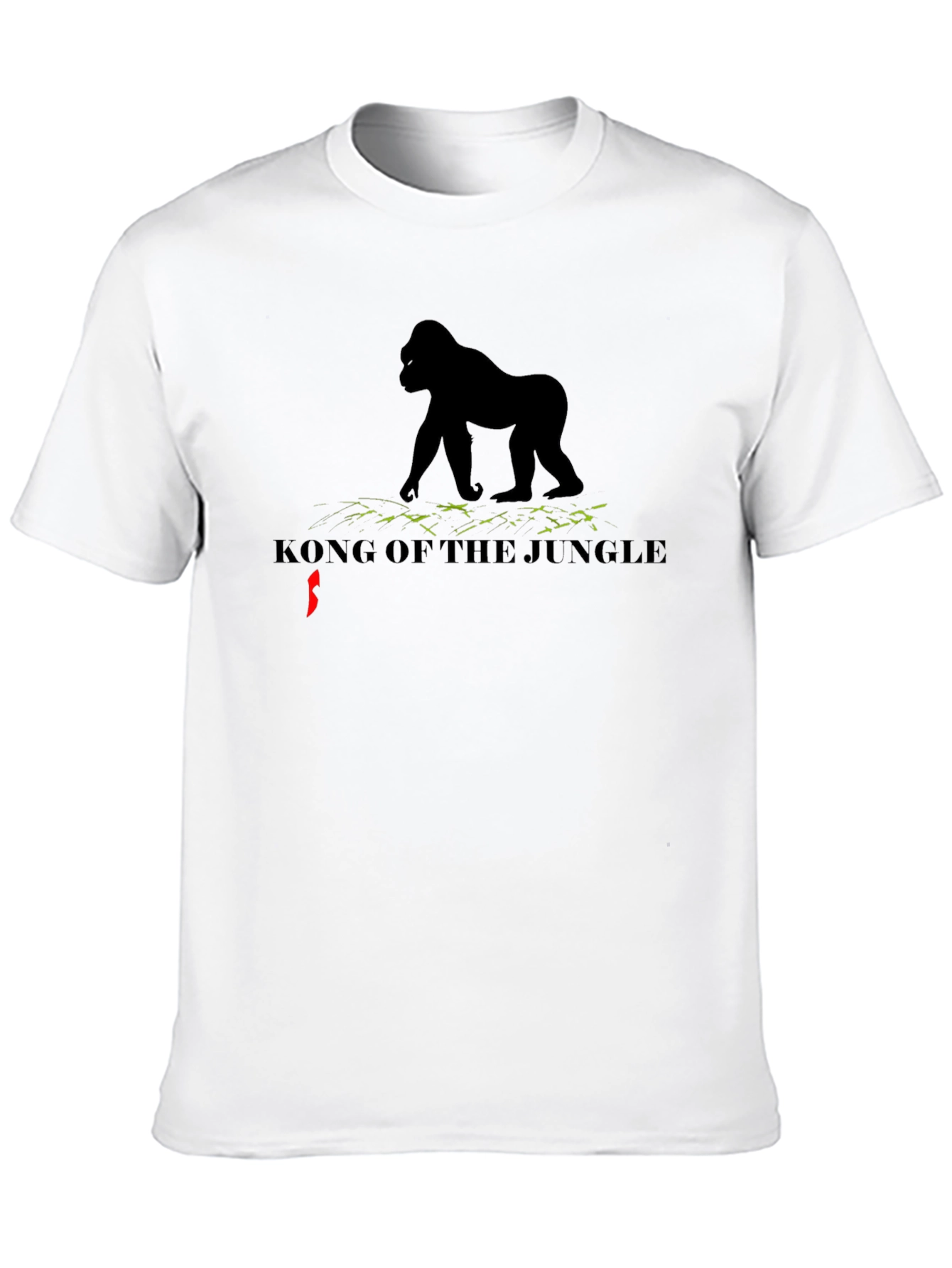 Camiseta Negra King Kong Selva