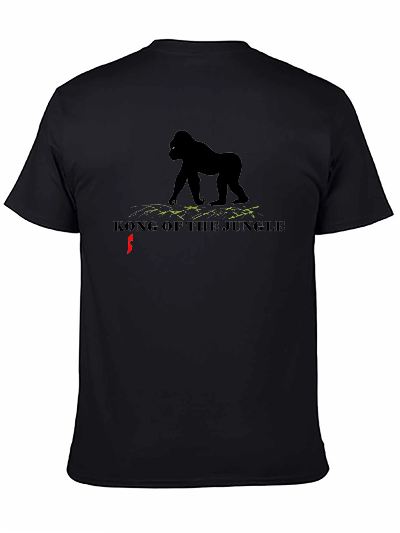 Camiseta Negra King Kong Selva